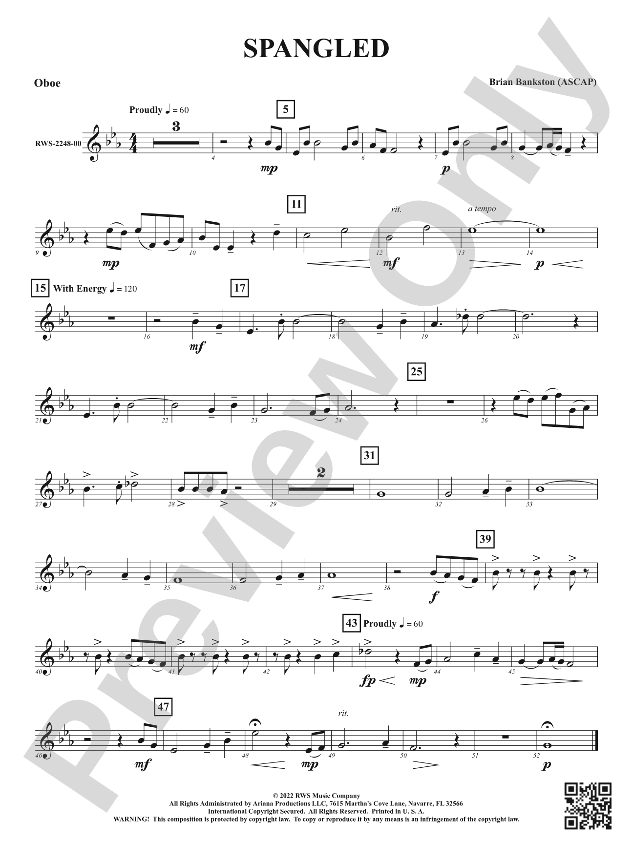 Spangled: Oboe