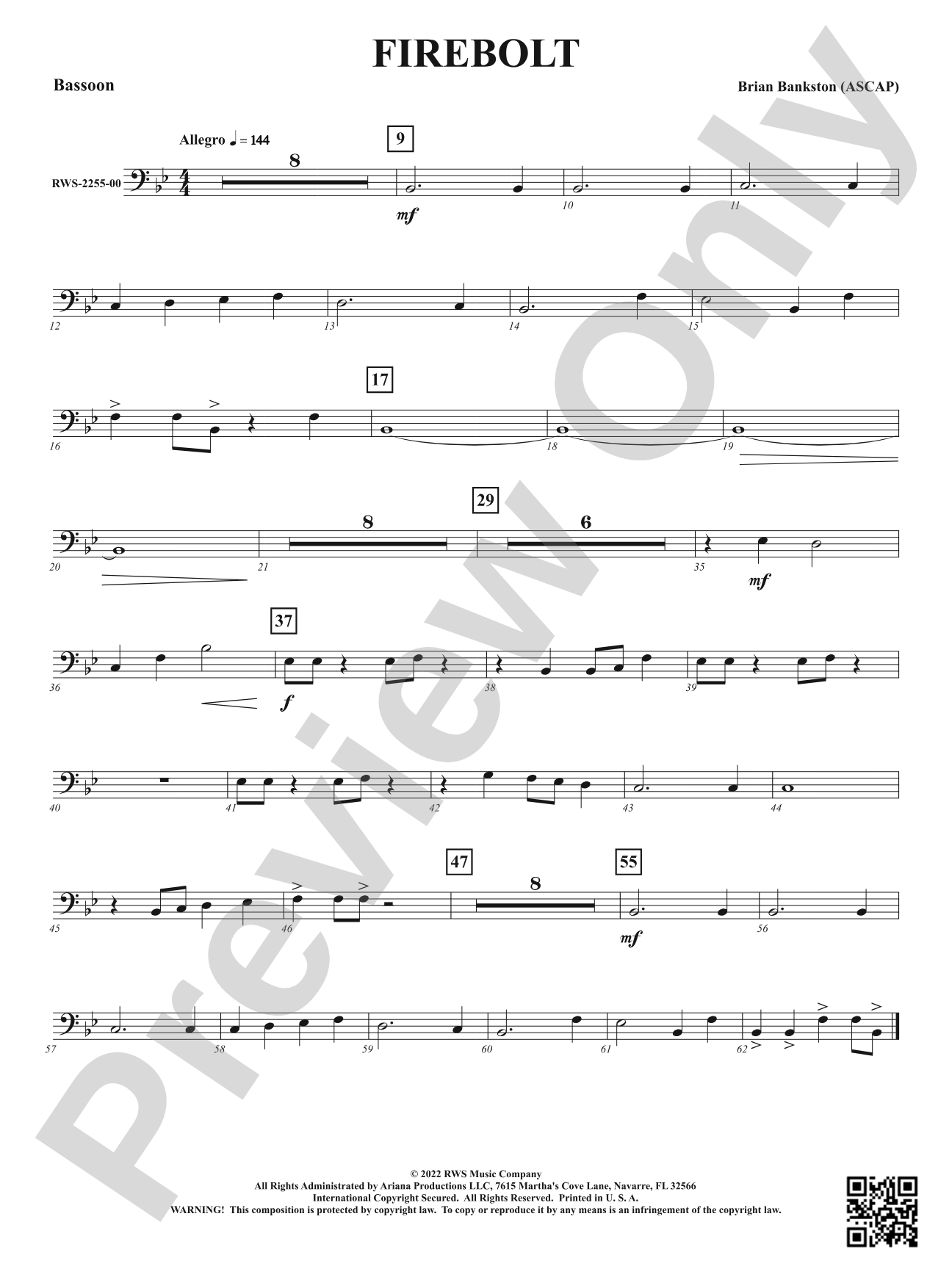 Firebolt: Bassoon
