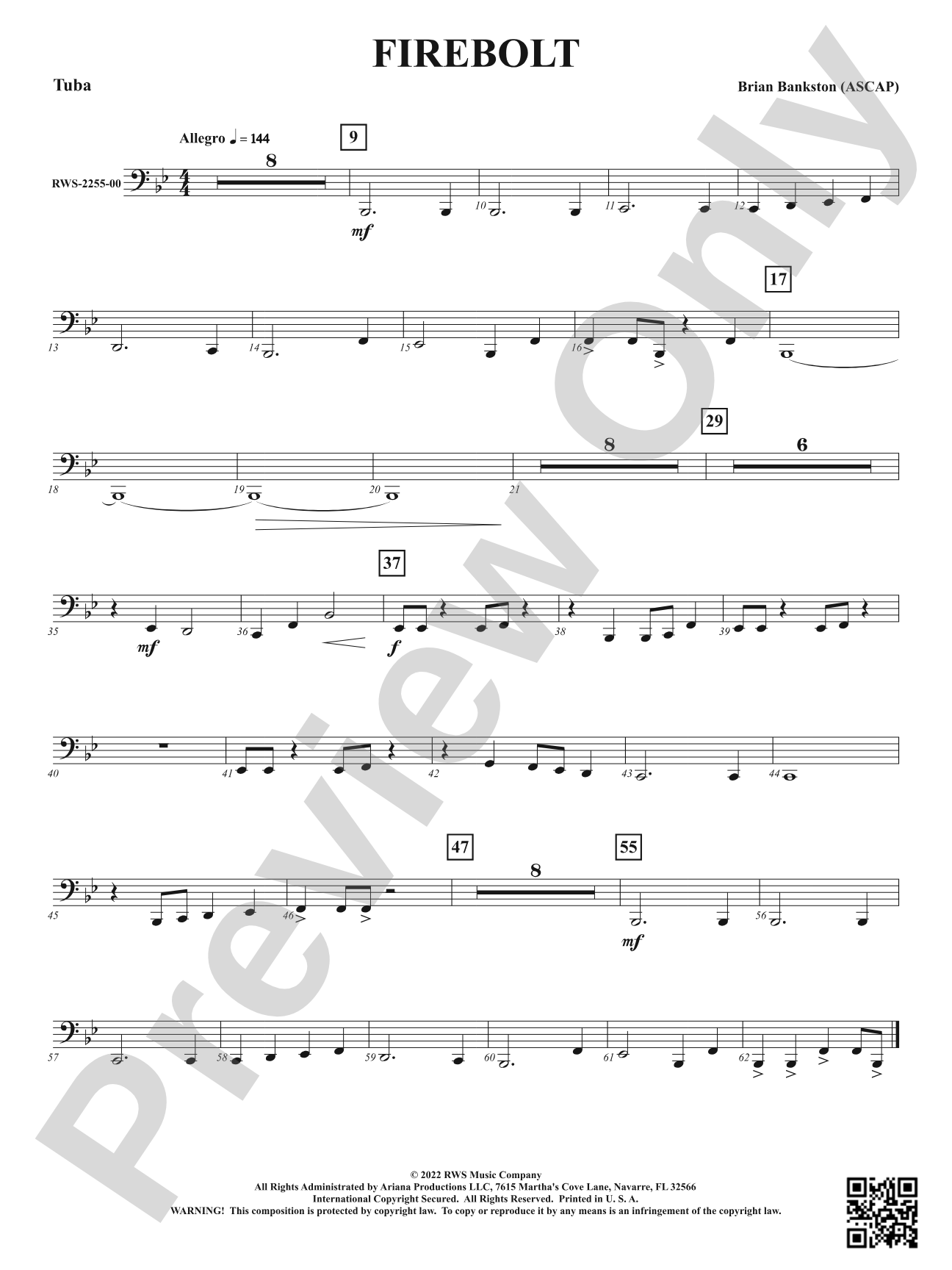 Firebolt: Tuba