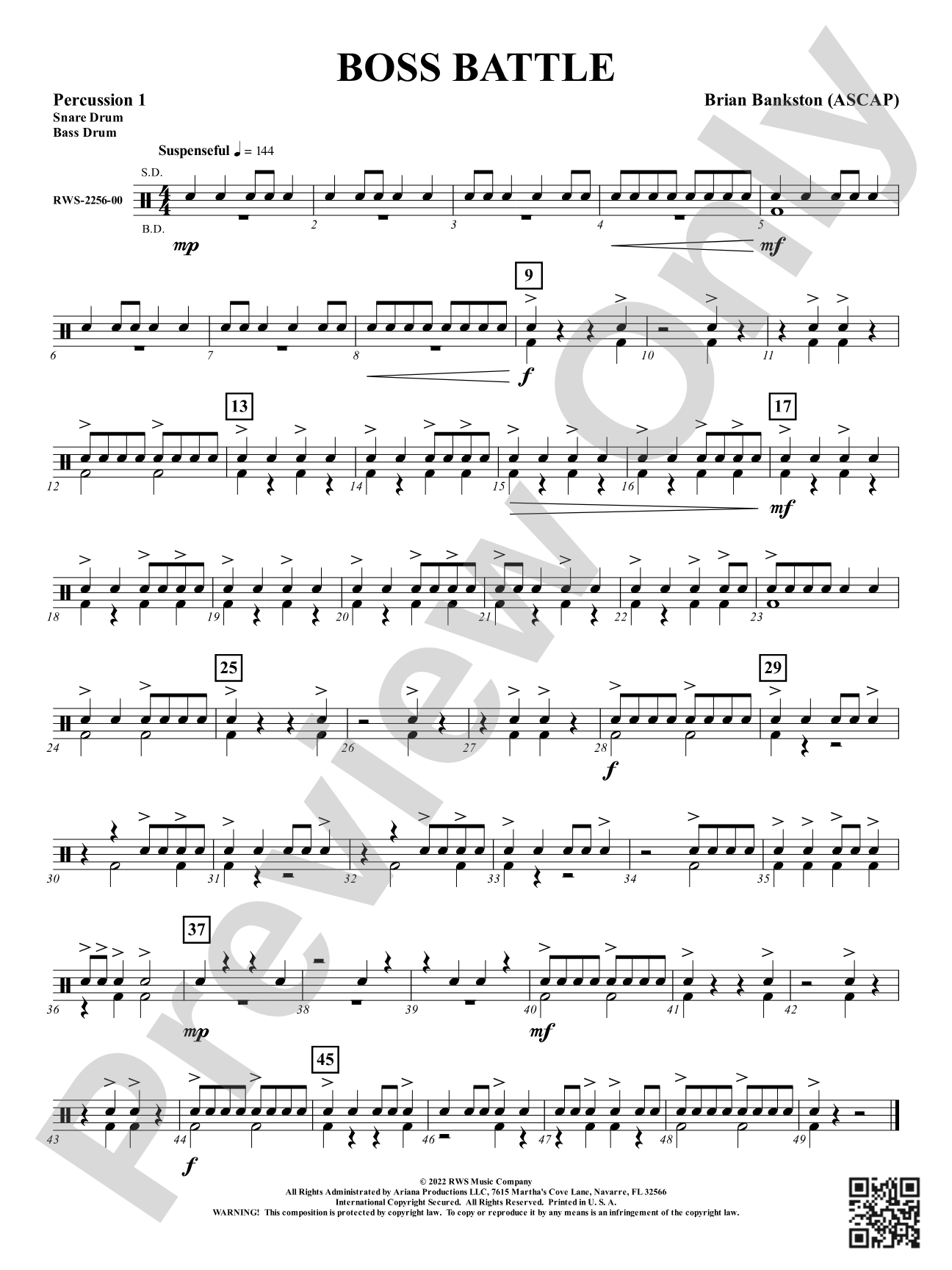 Boss Battle: 1st Percussion