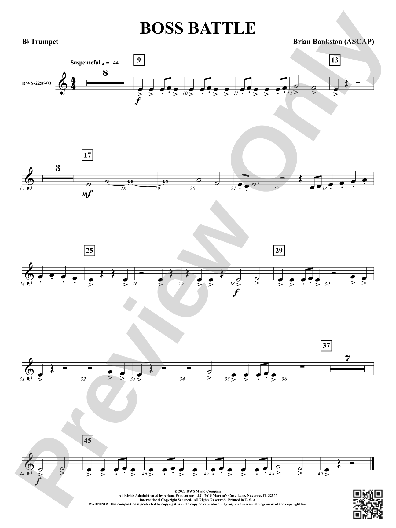 Boss Battle: 1st B-flat Trumpet