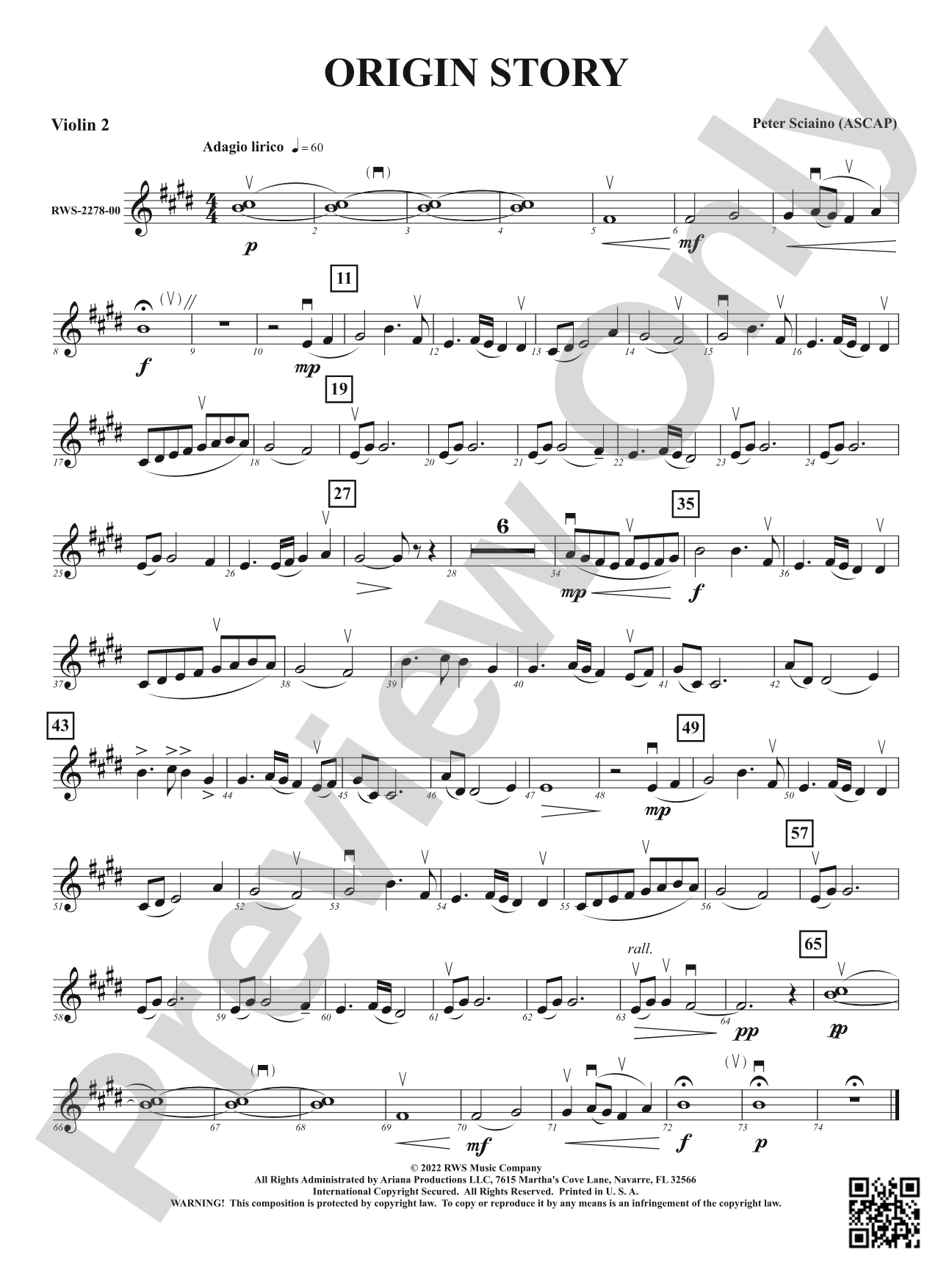 Origin Story: 2nd Violin