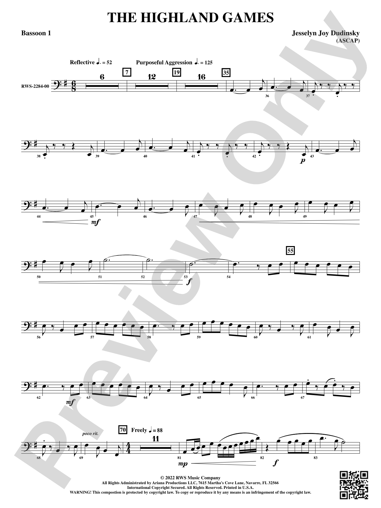 The Highland Games: Bassoon