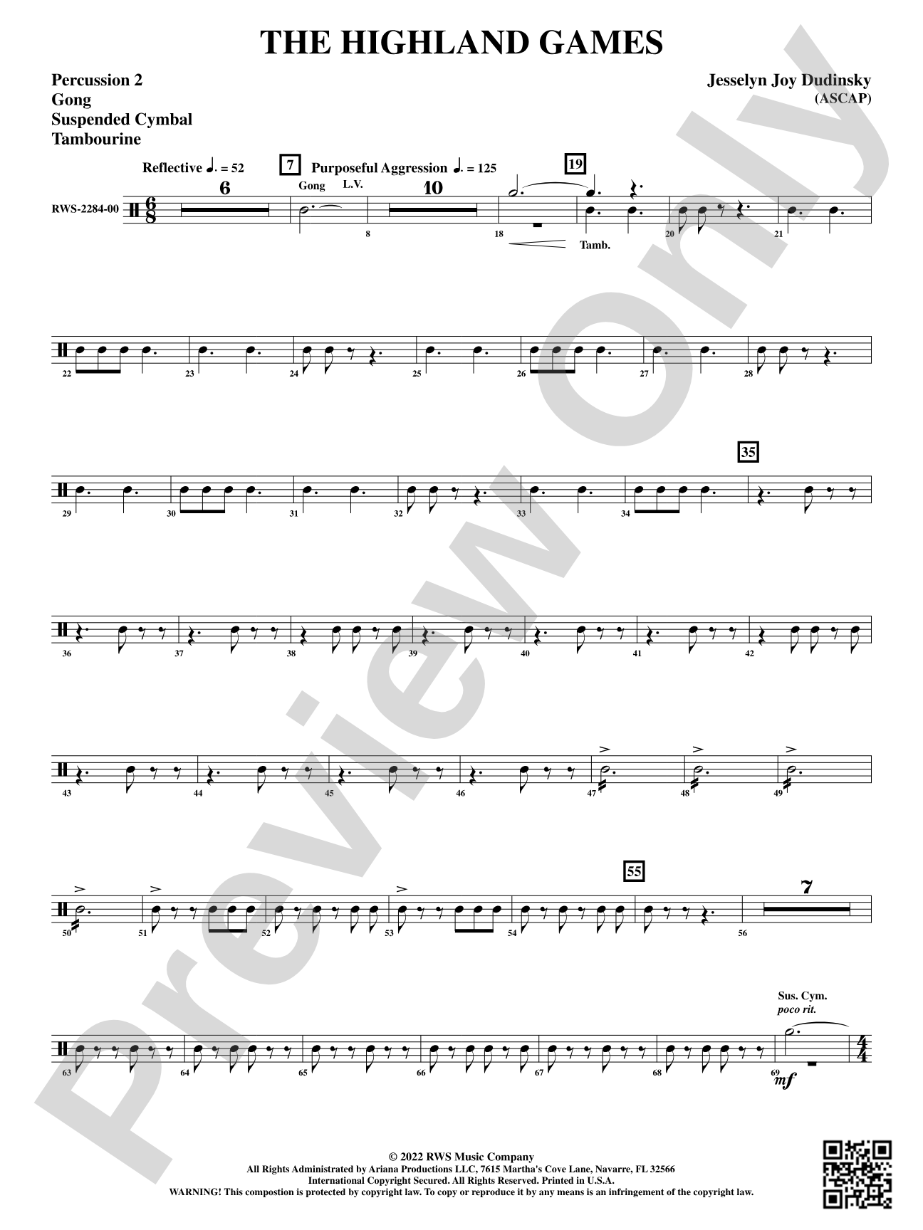 The Highland Games: 2nd Percussion