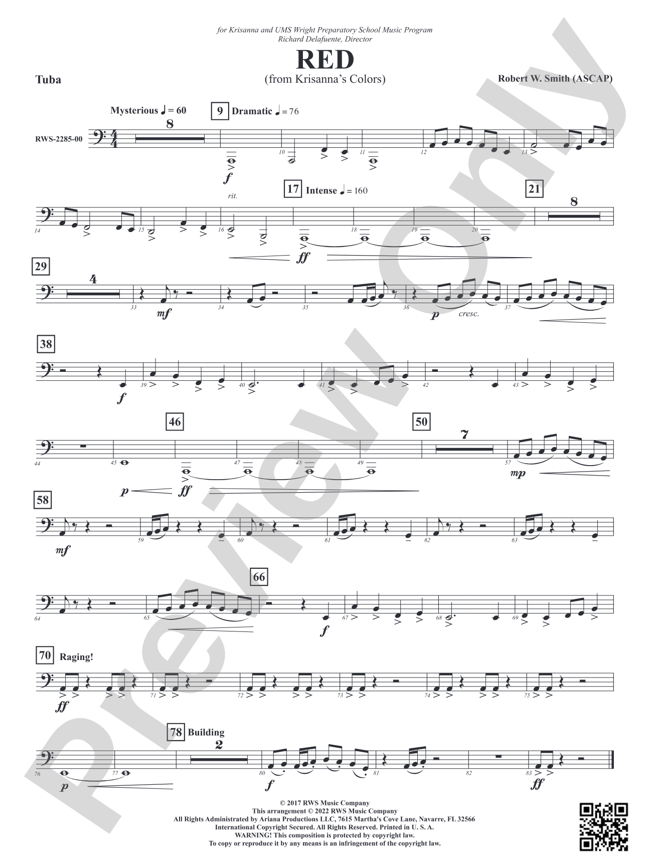 Red - From Krisanna's Colors: Tuba