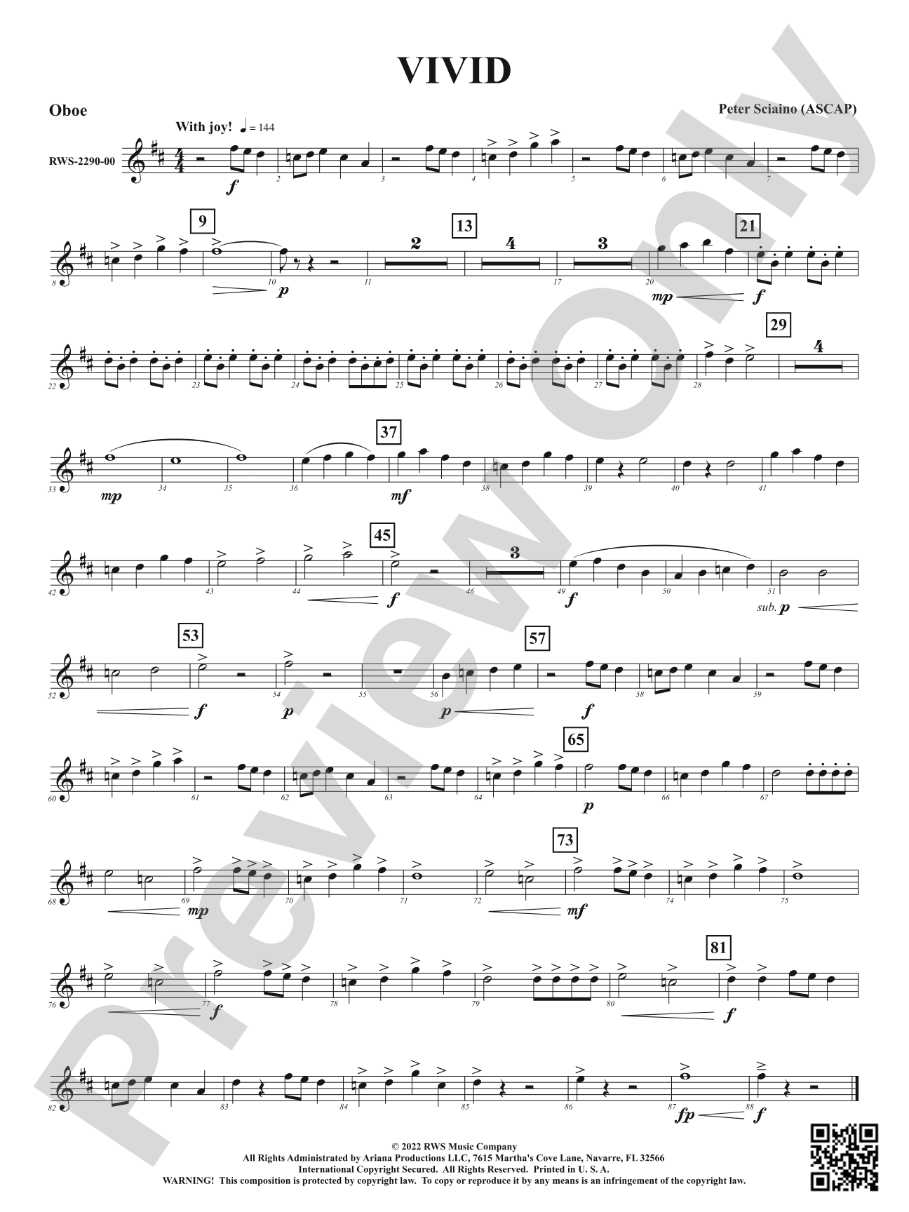 Vivid: Oboe