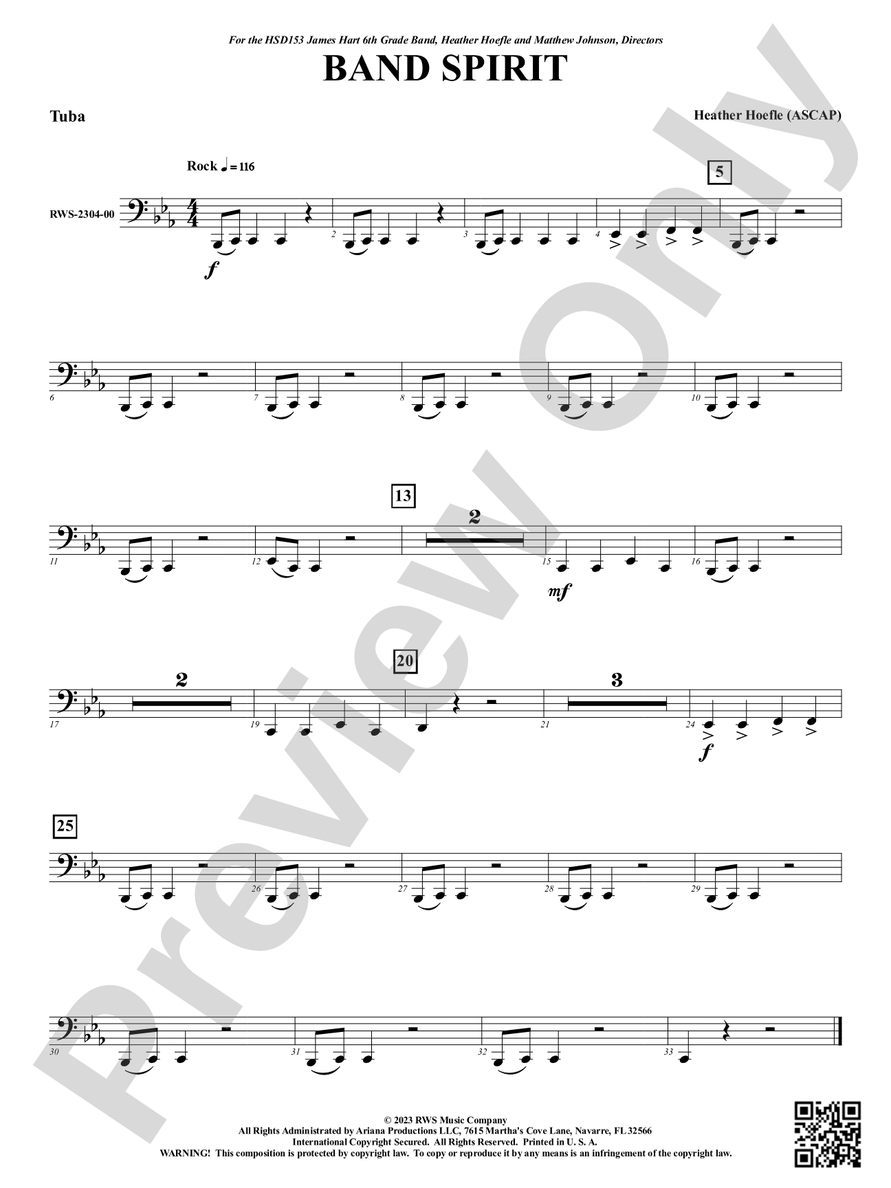 Band Spirit: Tuba