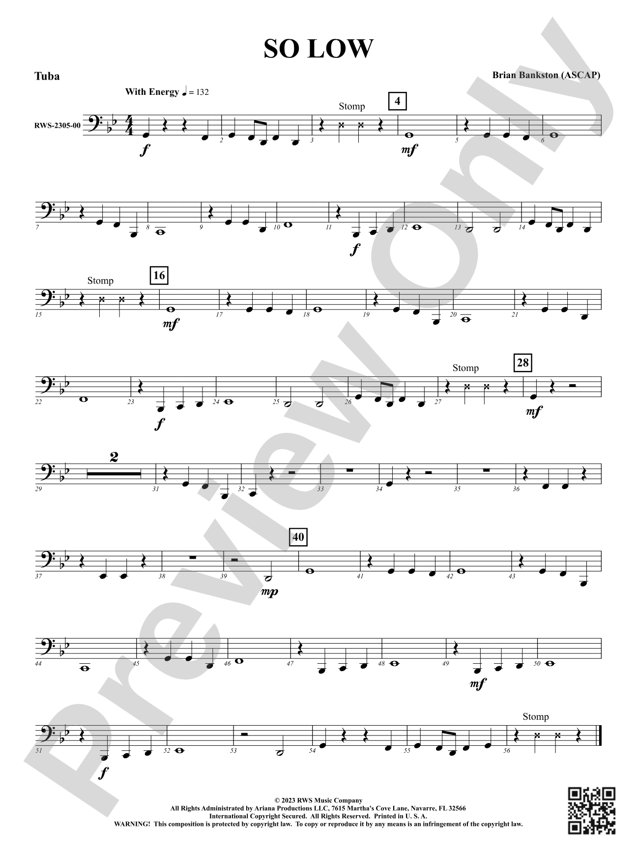 So Low: Tuba