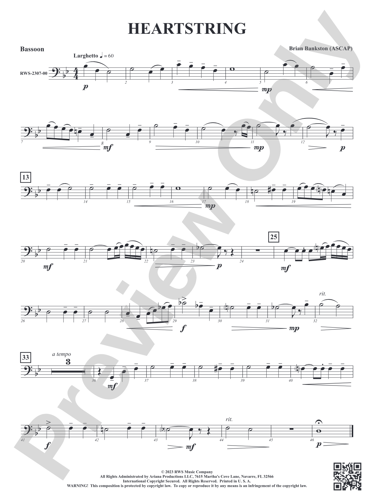 Heartstring: Bassoon
