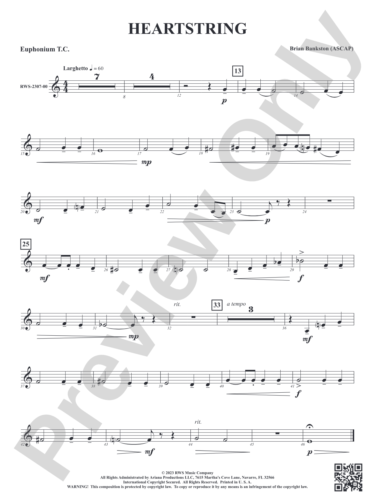 Heartstring: Baritone T.C.