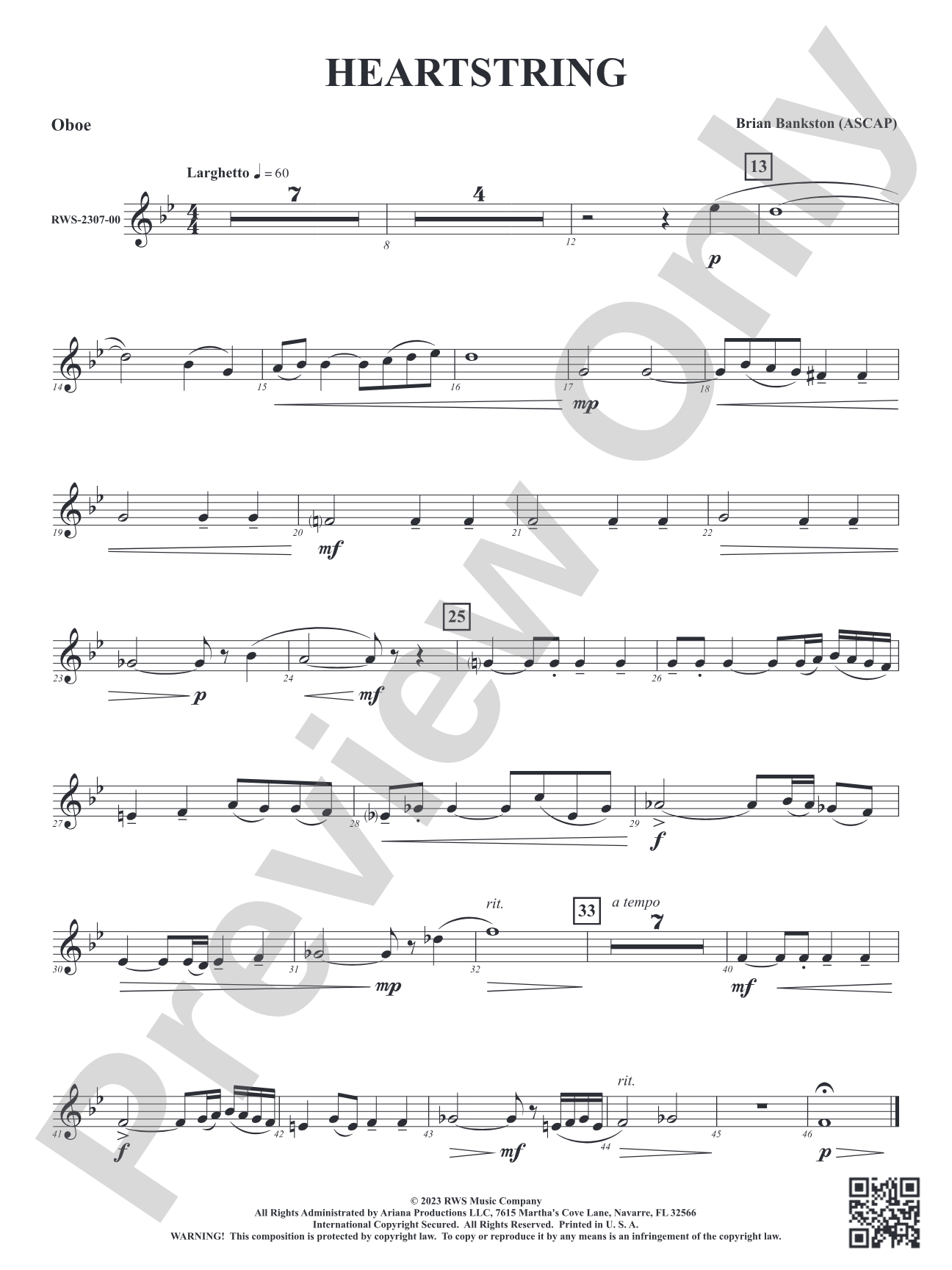Heartstring: Oboe