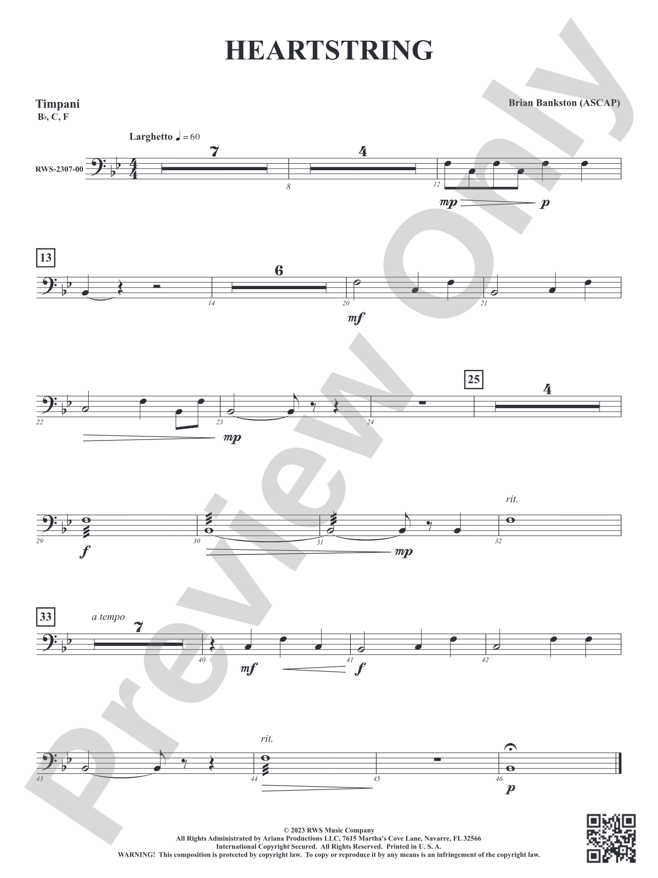 Heartstring: Timpani