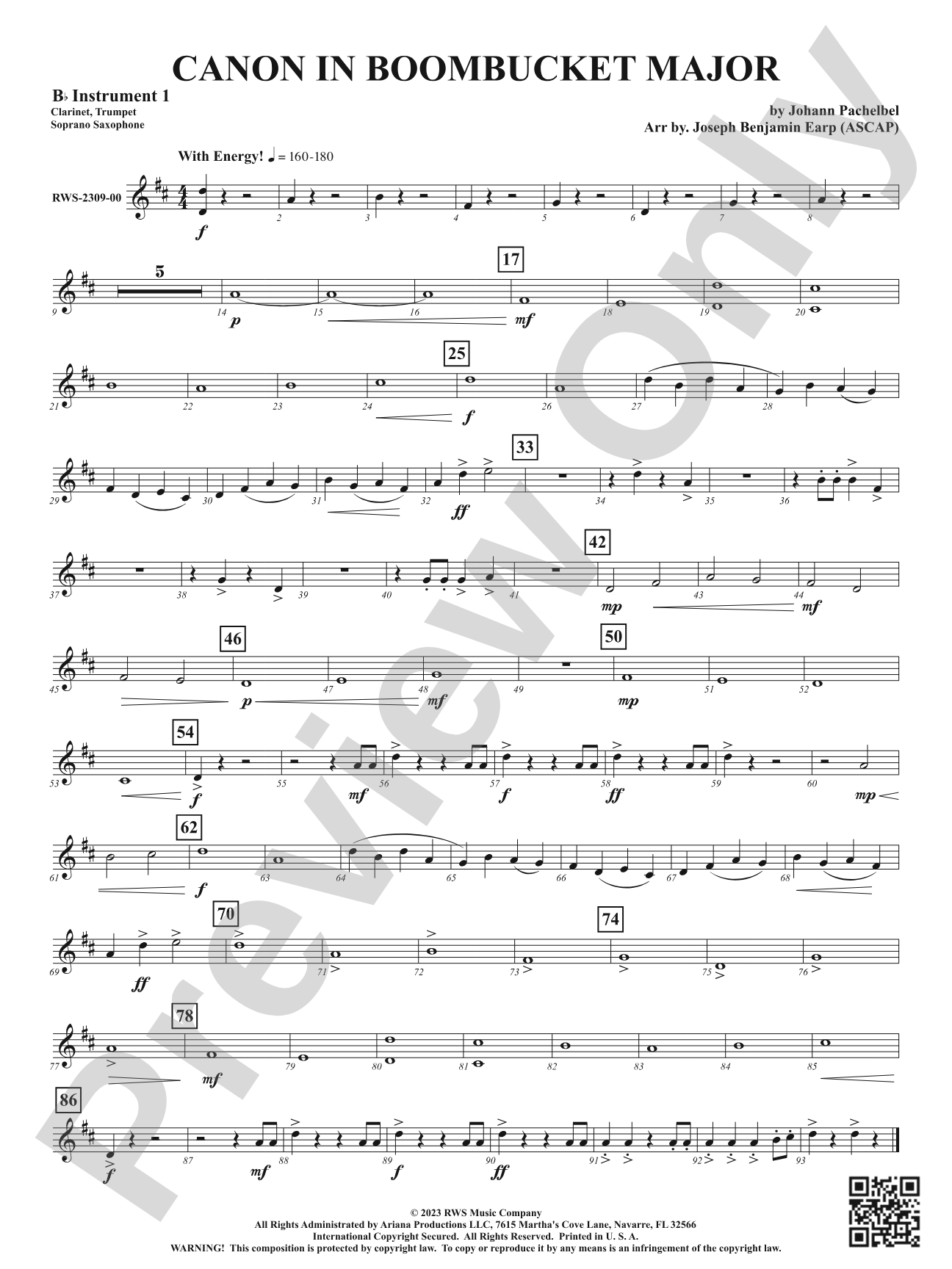Canon in Boombucket Major: Part 1 - B-flat Instruments