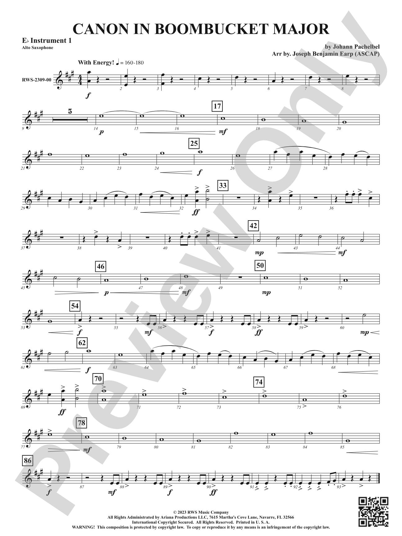Canon in Boombucket Major: Part 1 - E-flat Instruments