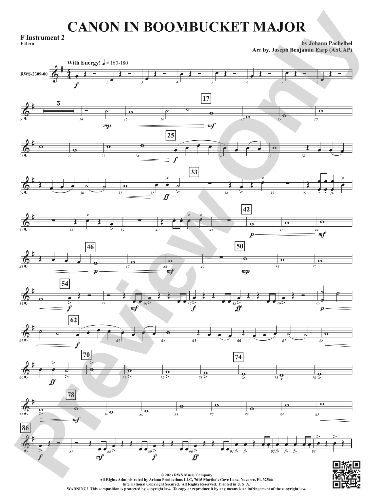 Canon in Boombucket Major: Part 2 - F Instruments