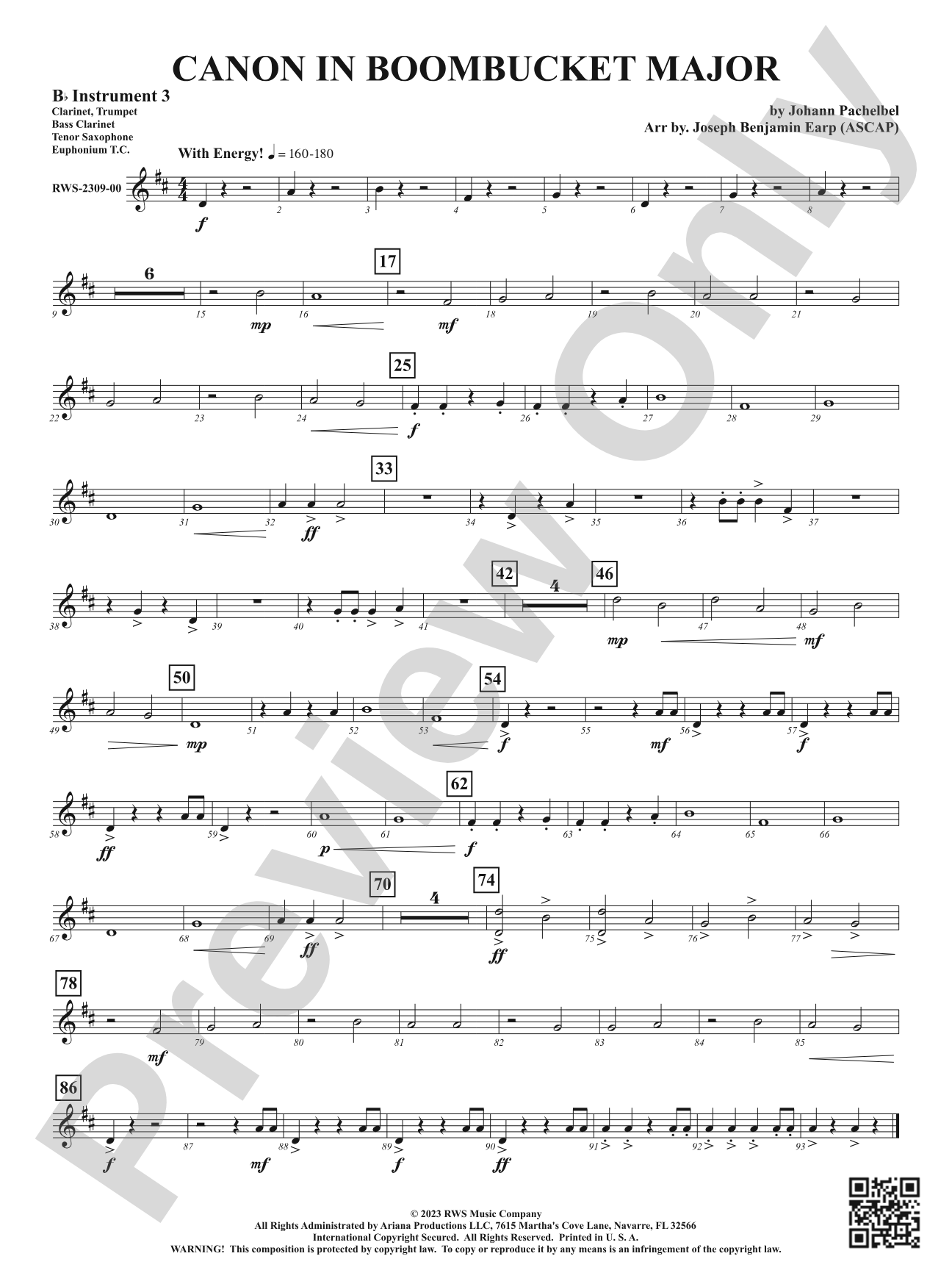 Canon in Boombucket Major: Part 3 - B-flat Instruments