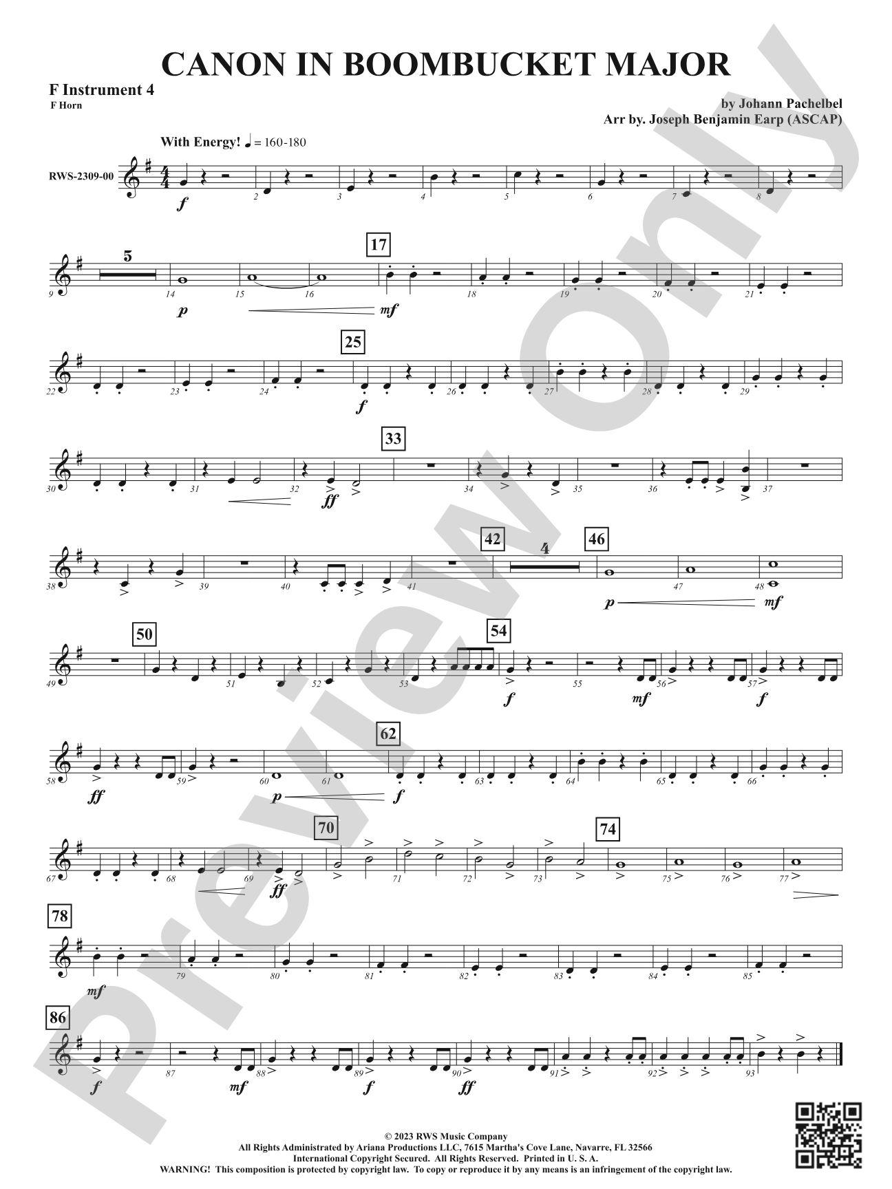 Canon in Boombucket Major: Part 4 - F Instruments