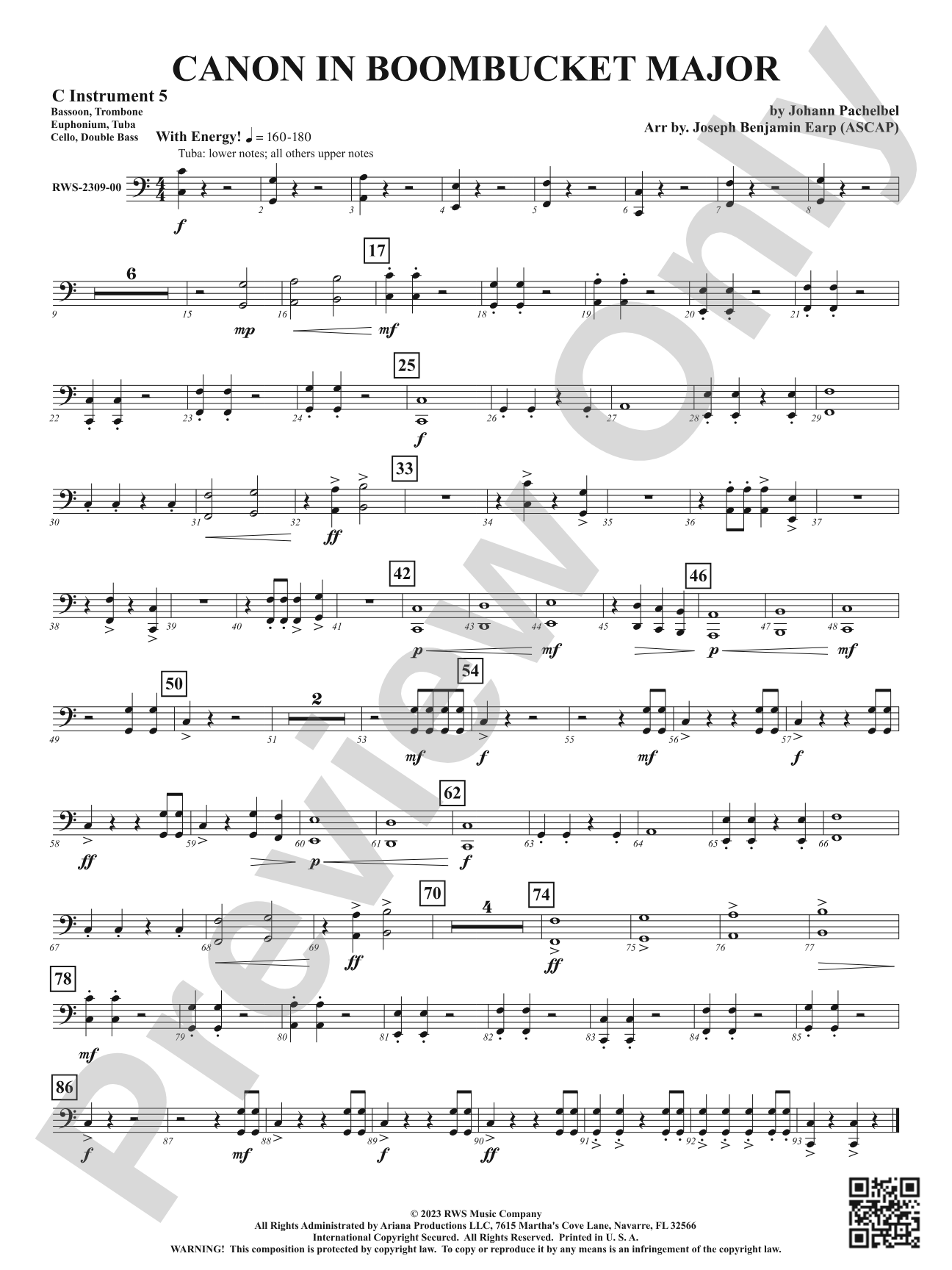 Canon in Boombucket Major: Part 5 - C Instruments B.C.