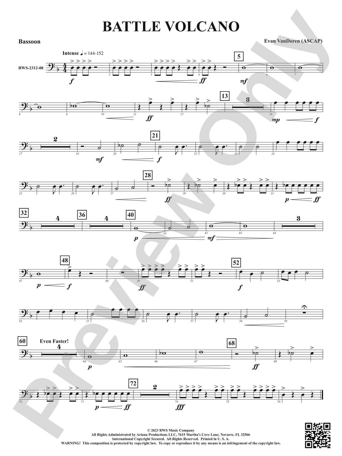 Battle Volcano: Bassoon