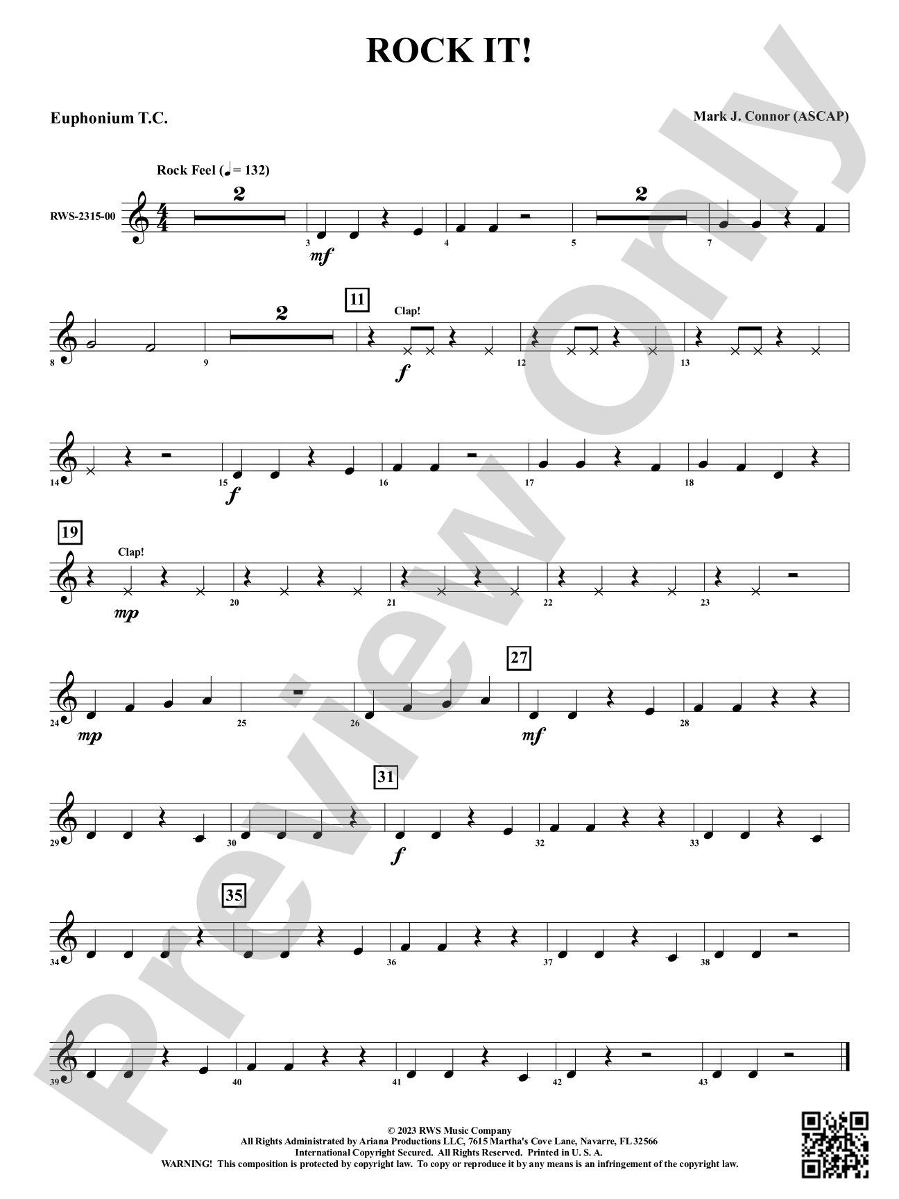 Rock It!: Baritone T.C.