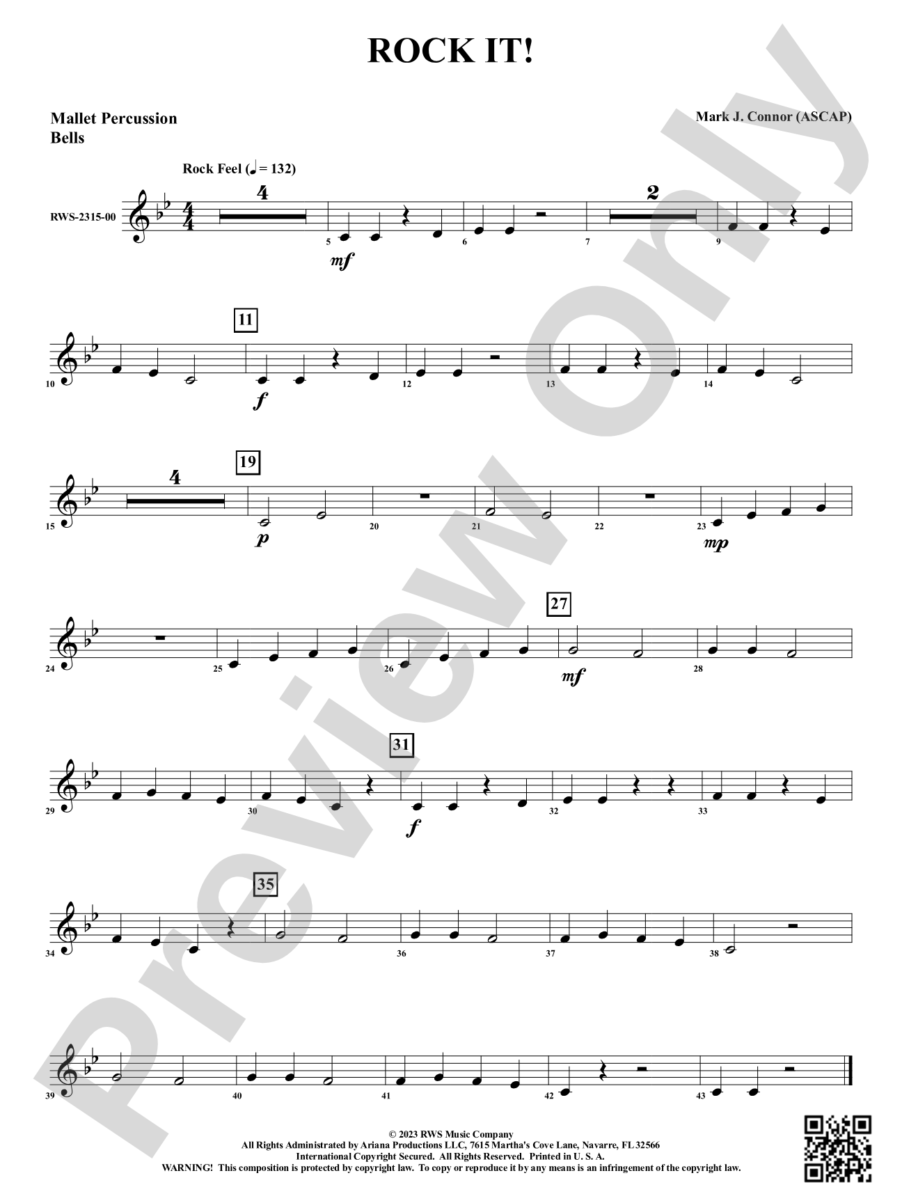 Rock It!: 1st Mallet Percussion