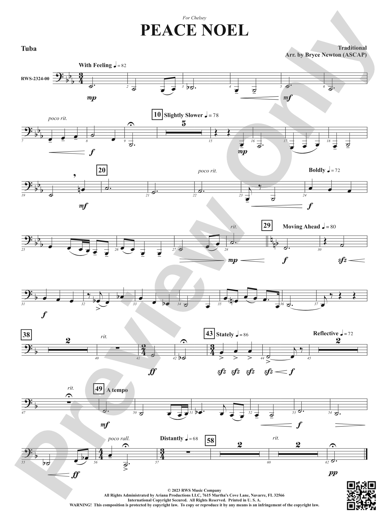 Peace Noel: Tuba