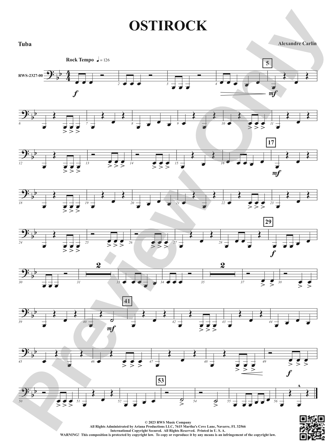 Ostirock: Tuba