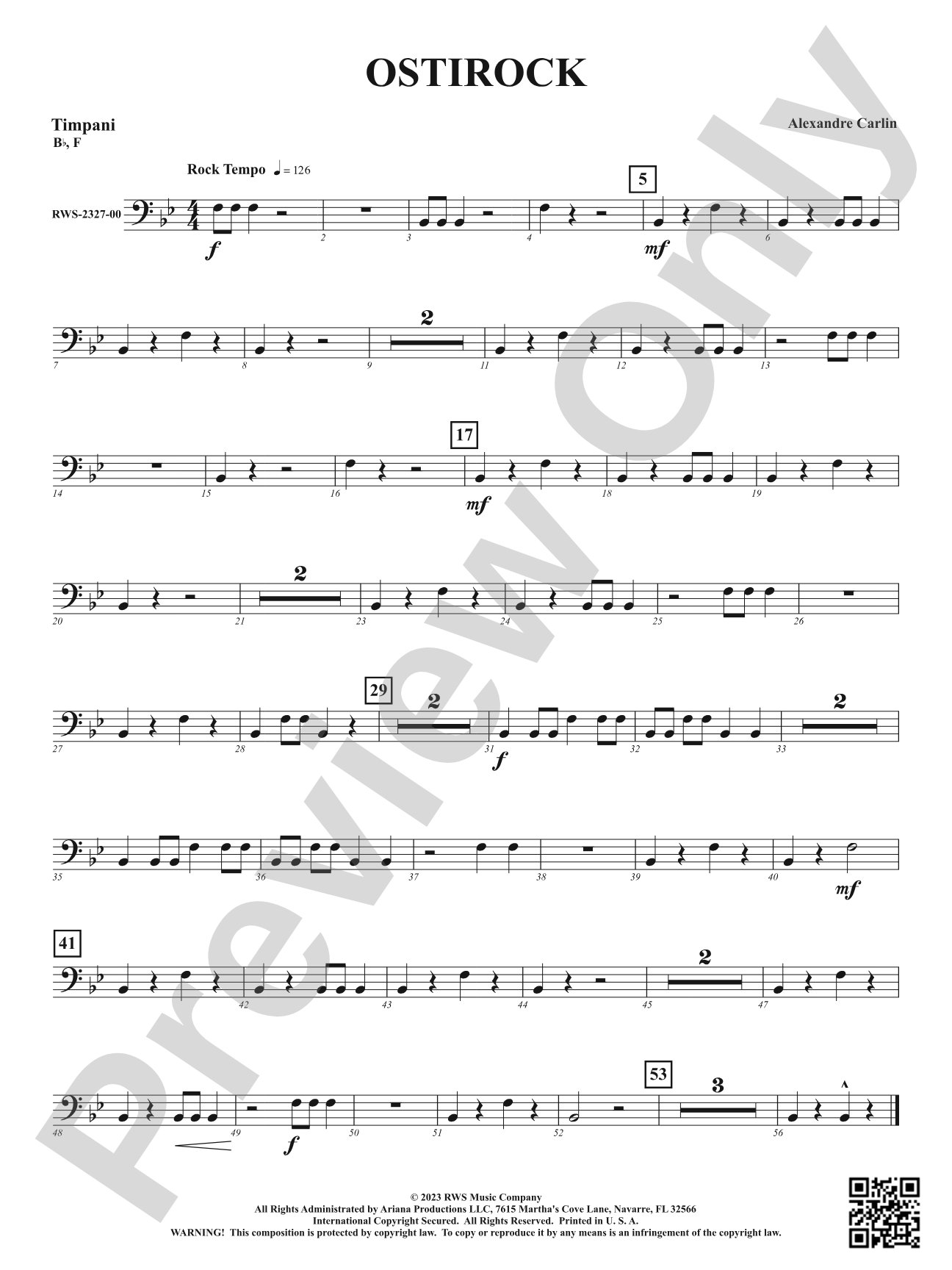 Ostirock: Timpani