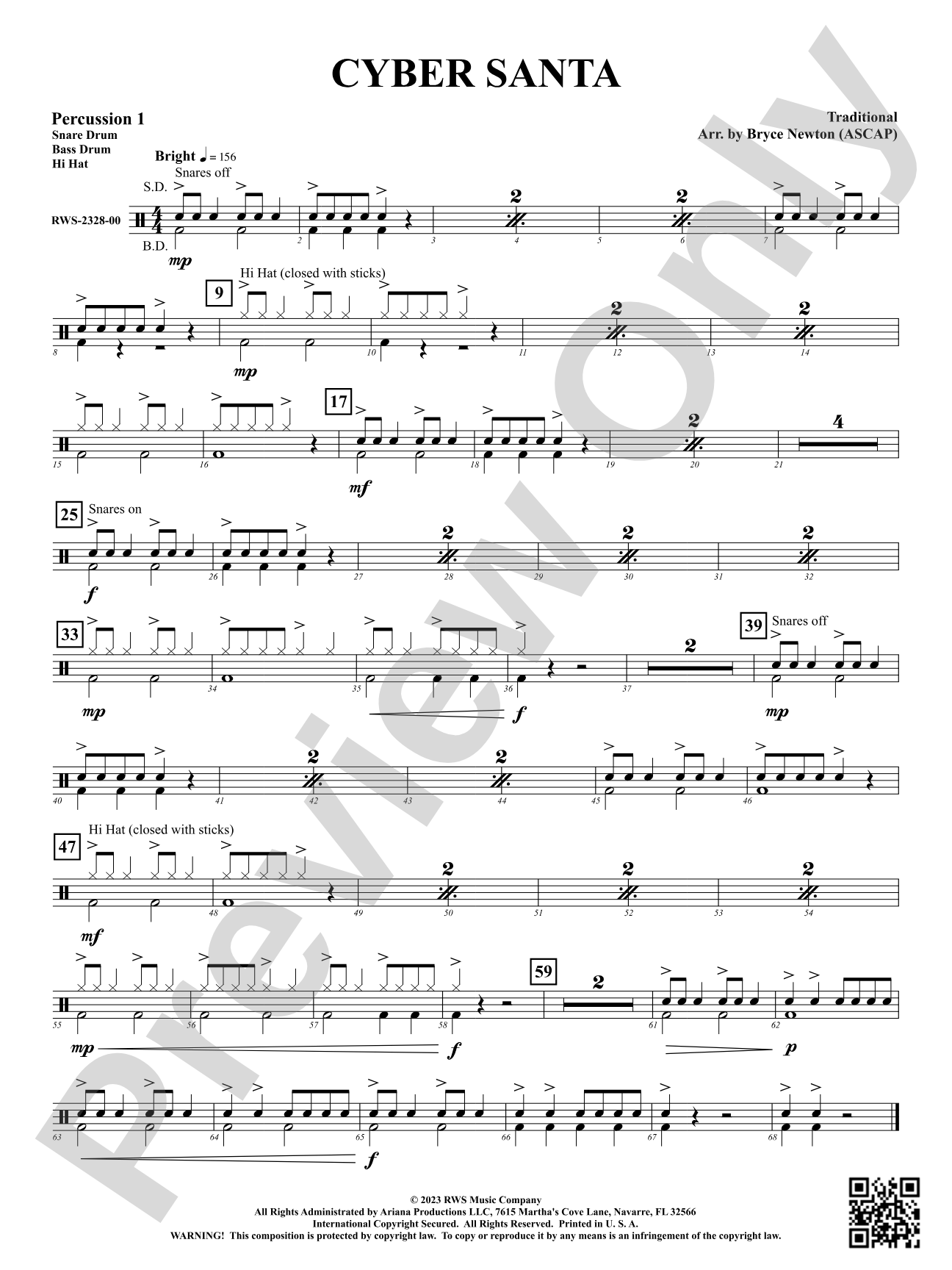 Cyber Santa: 1st Percussion