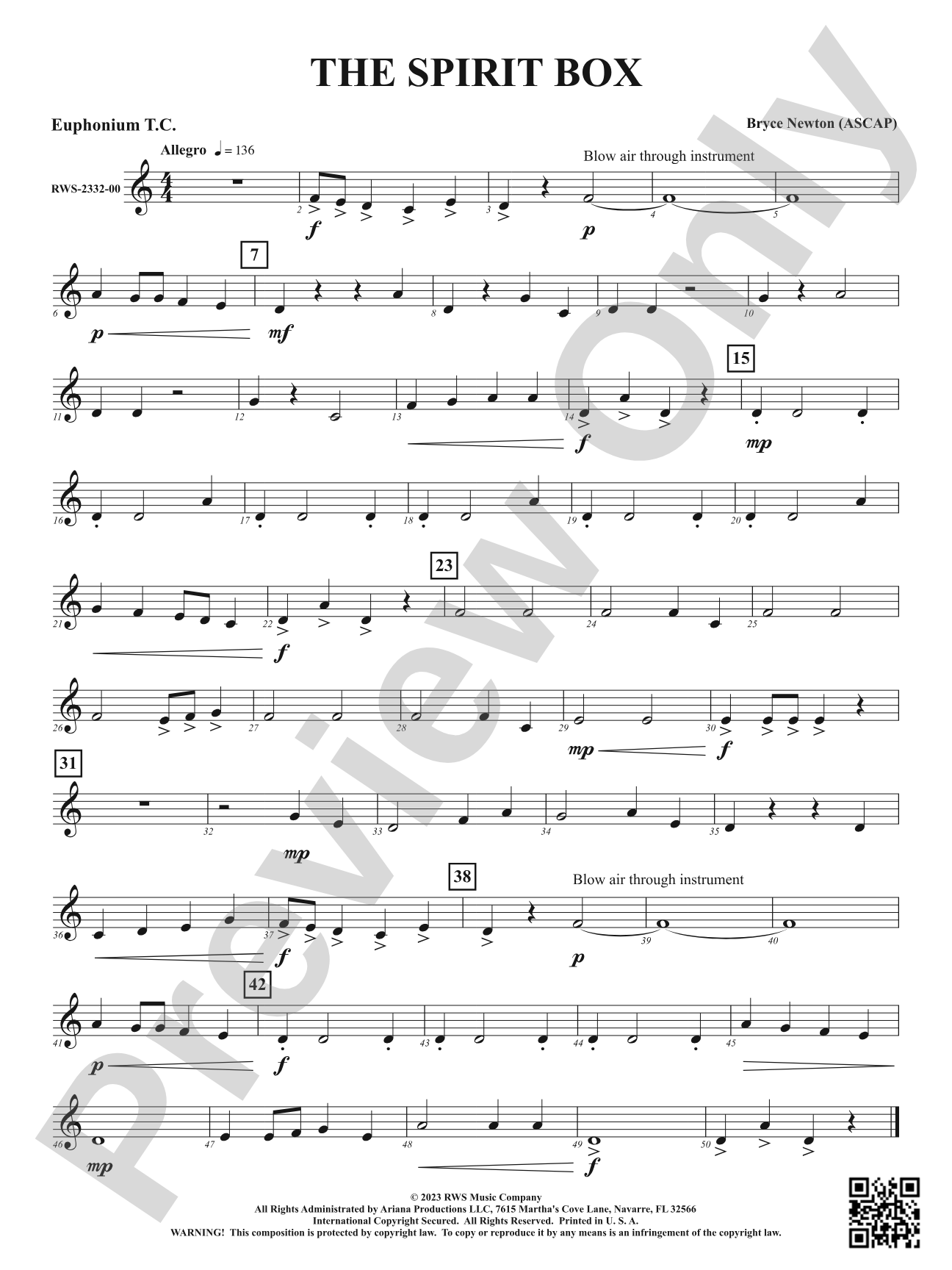 The Spirit Box: Baritone T.C.