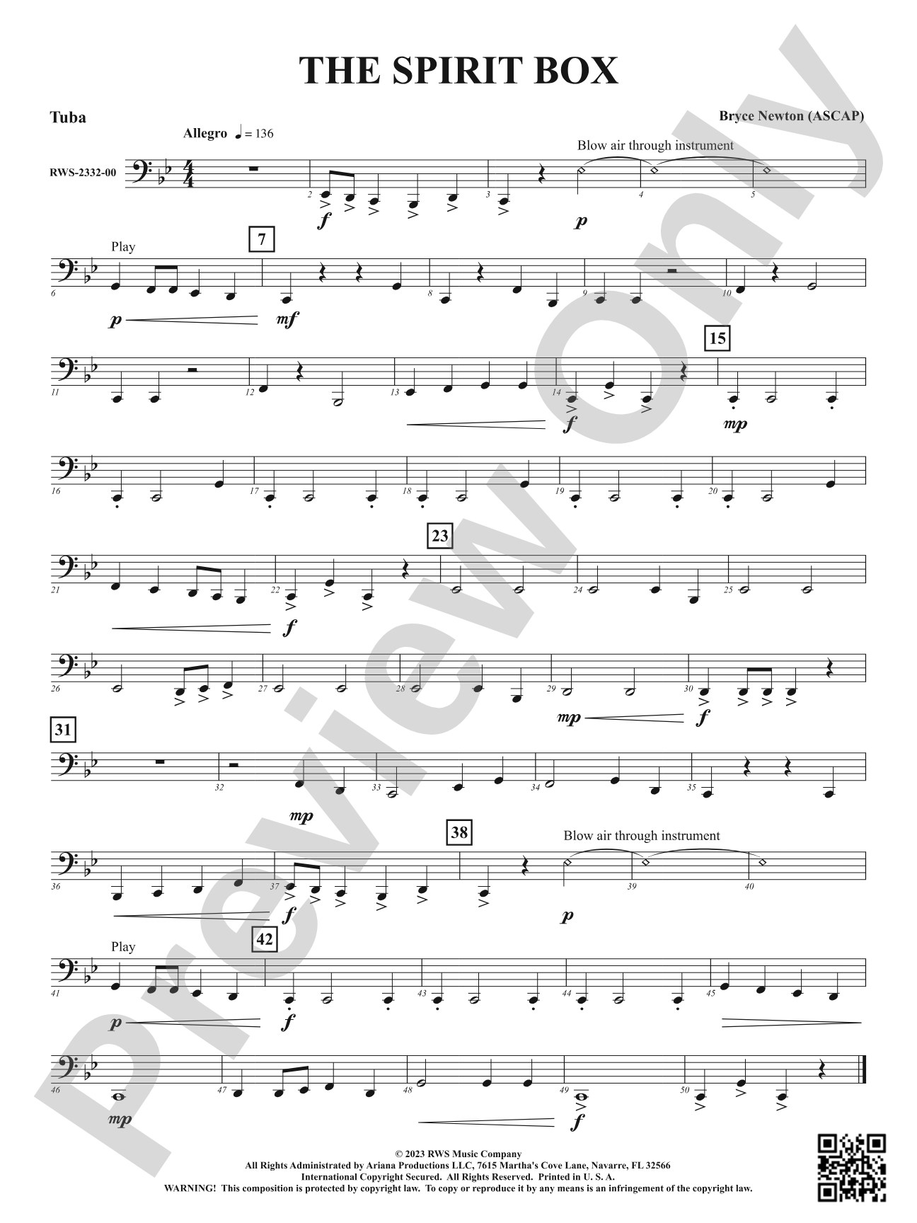 The Spirit Box: Tuba