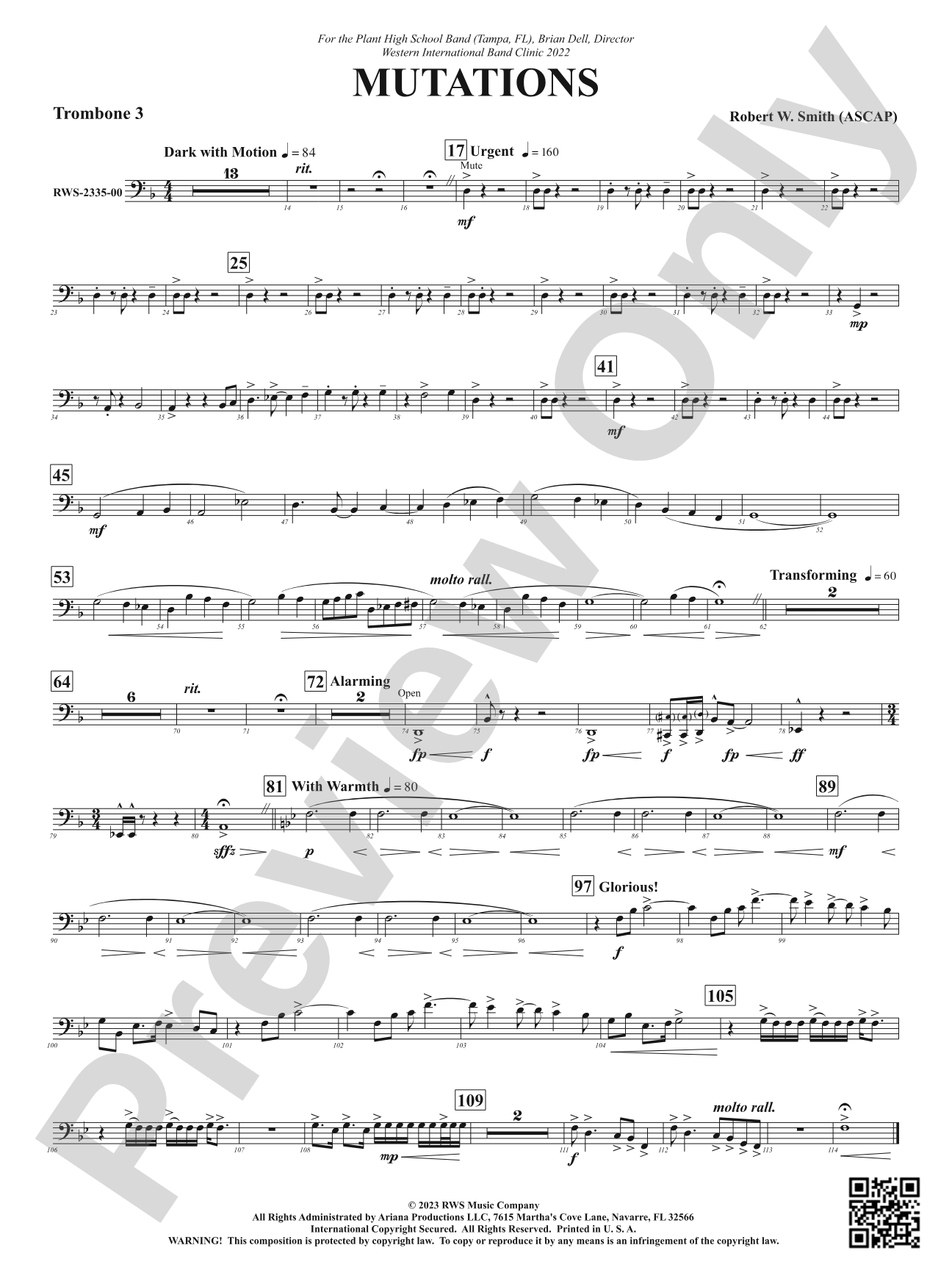 Mutations: 3rd Trombone