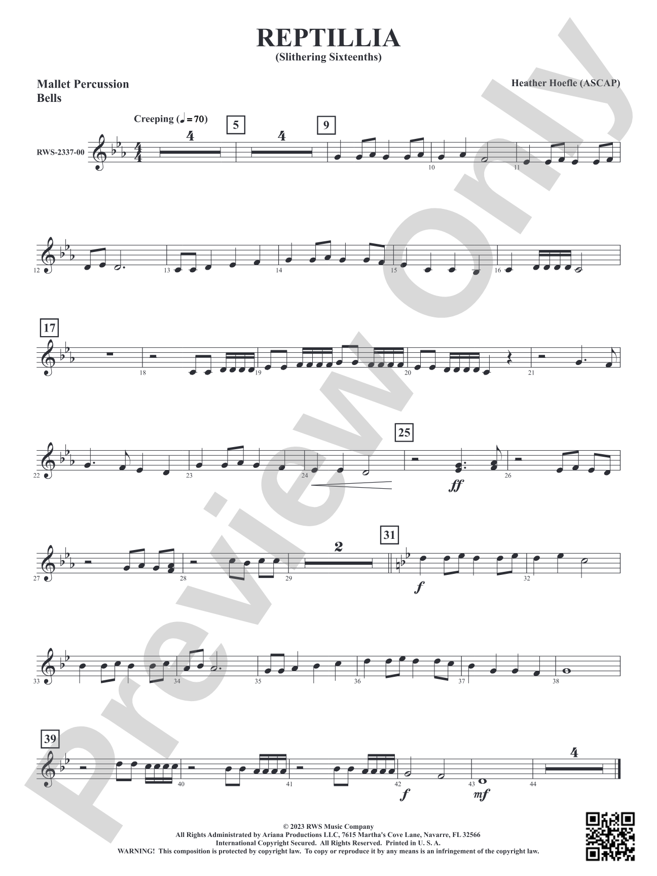 Reptillia - Slithering Sixteenths: Mallets