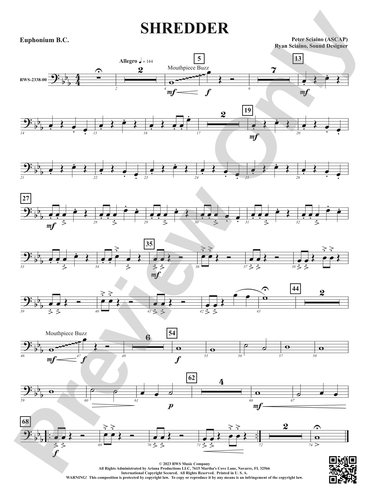 Shredder: Baritone B.C.