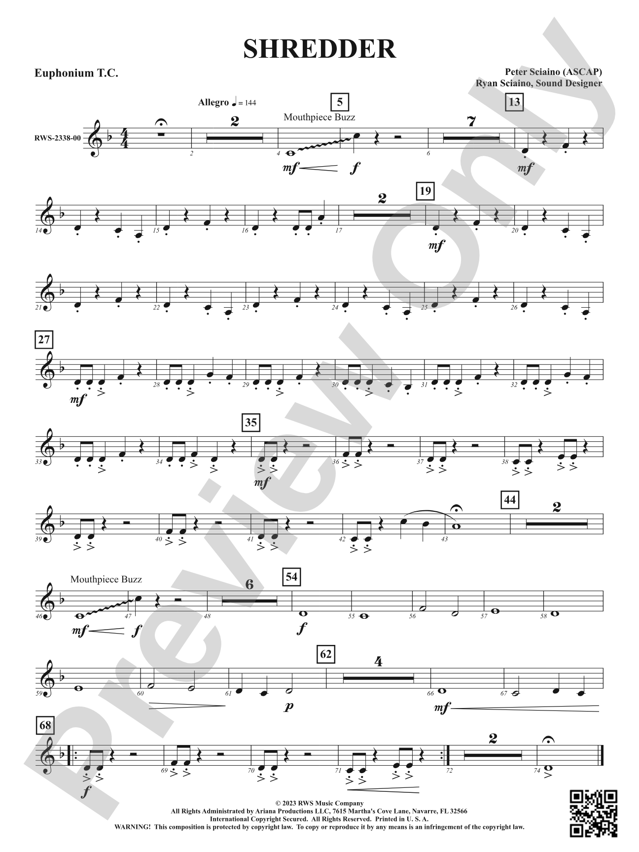 Shredder: Baritone T.C.