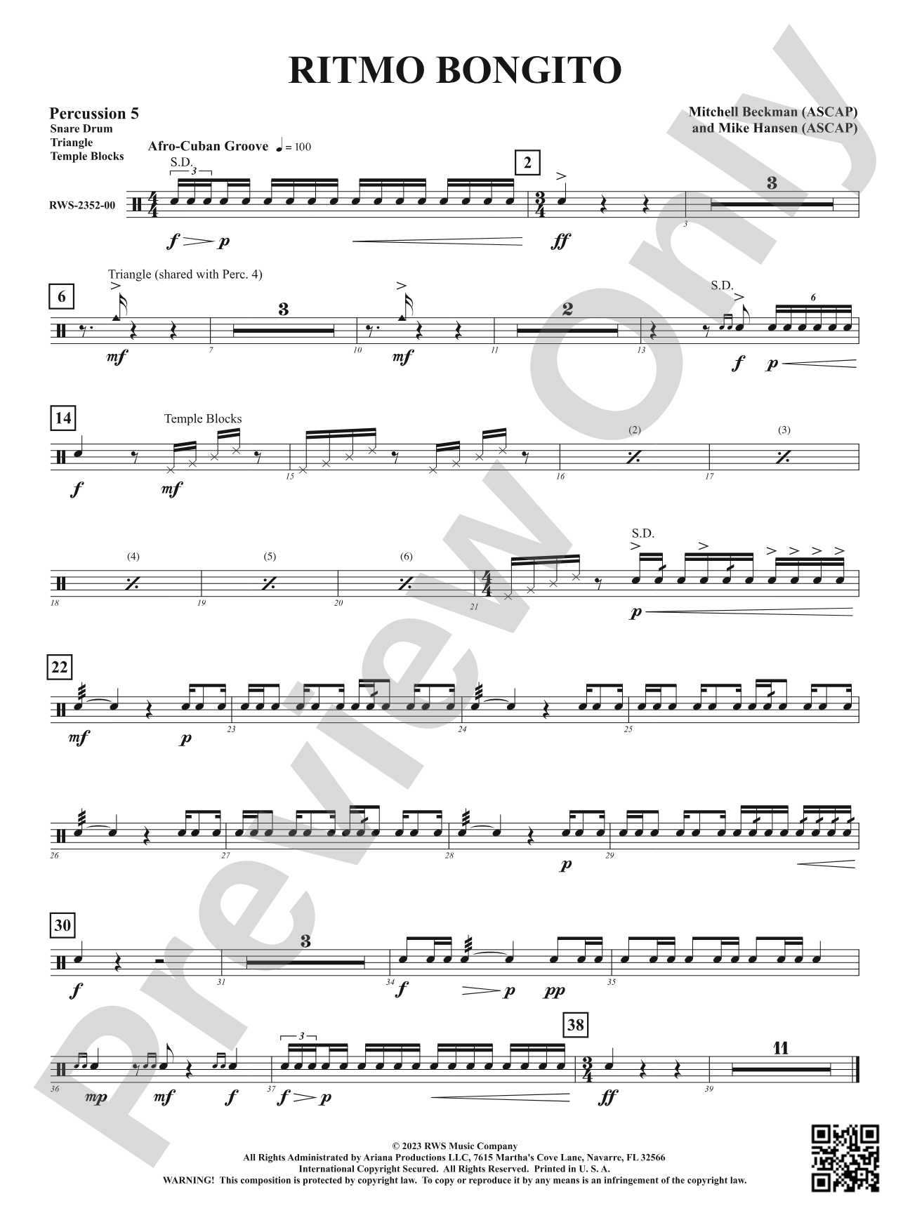 Ritmo Bongito: 5th Percussion