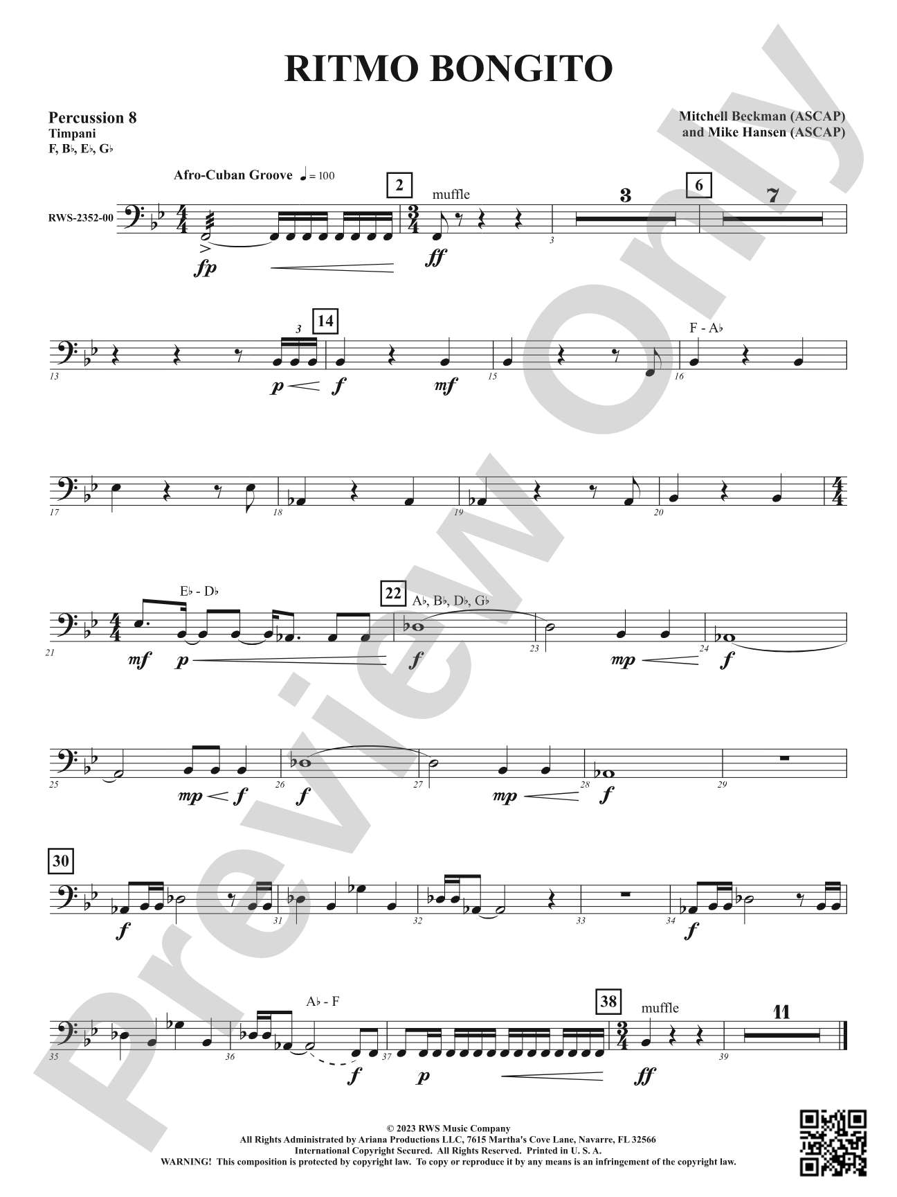 Ritmo Bongito: 8th Percussion