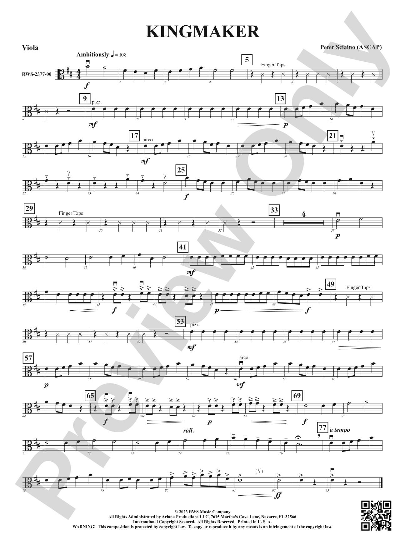 Kingmaker: Viola