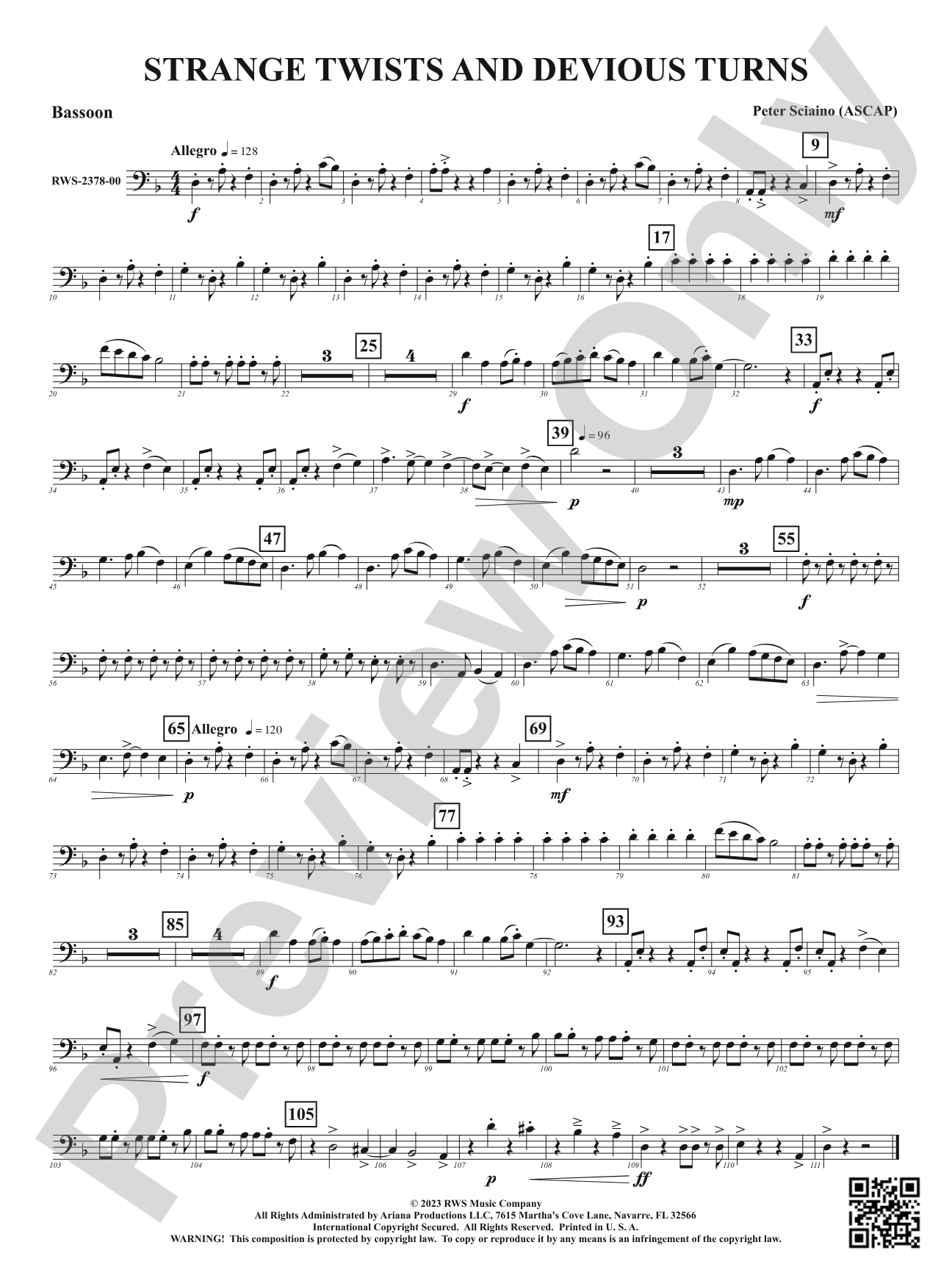 Strange Twists and Devious Turns: Bassoon