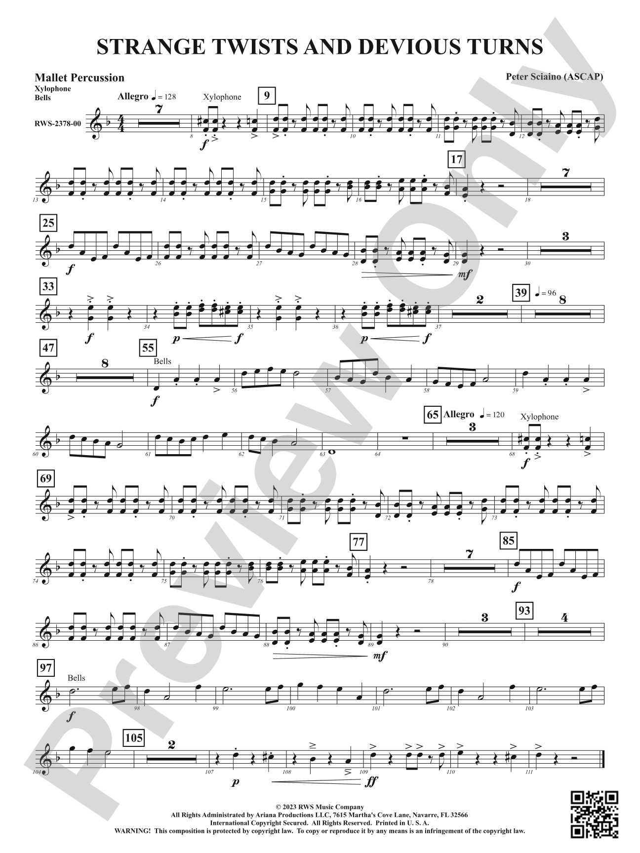 Strange Twists and Devious Turns: 1st Mallet Percussion