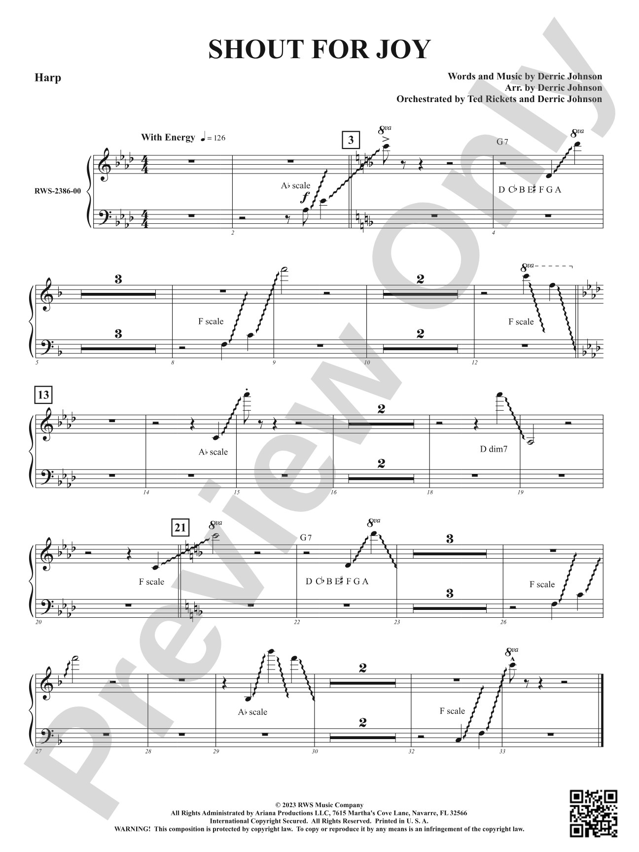 Shout for Joy: Harp