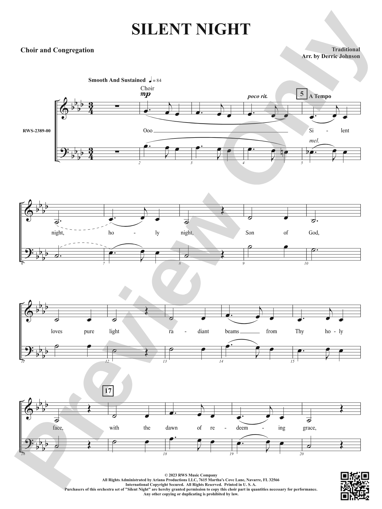 Silent Night: Choir