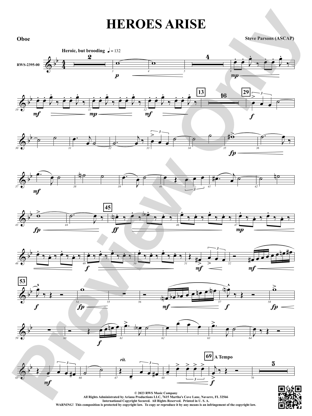 Heroes Arise: Oboe