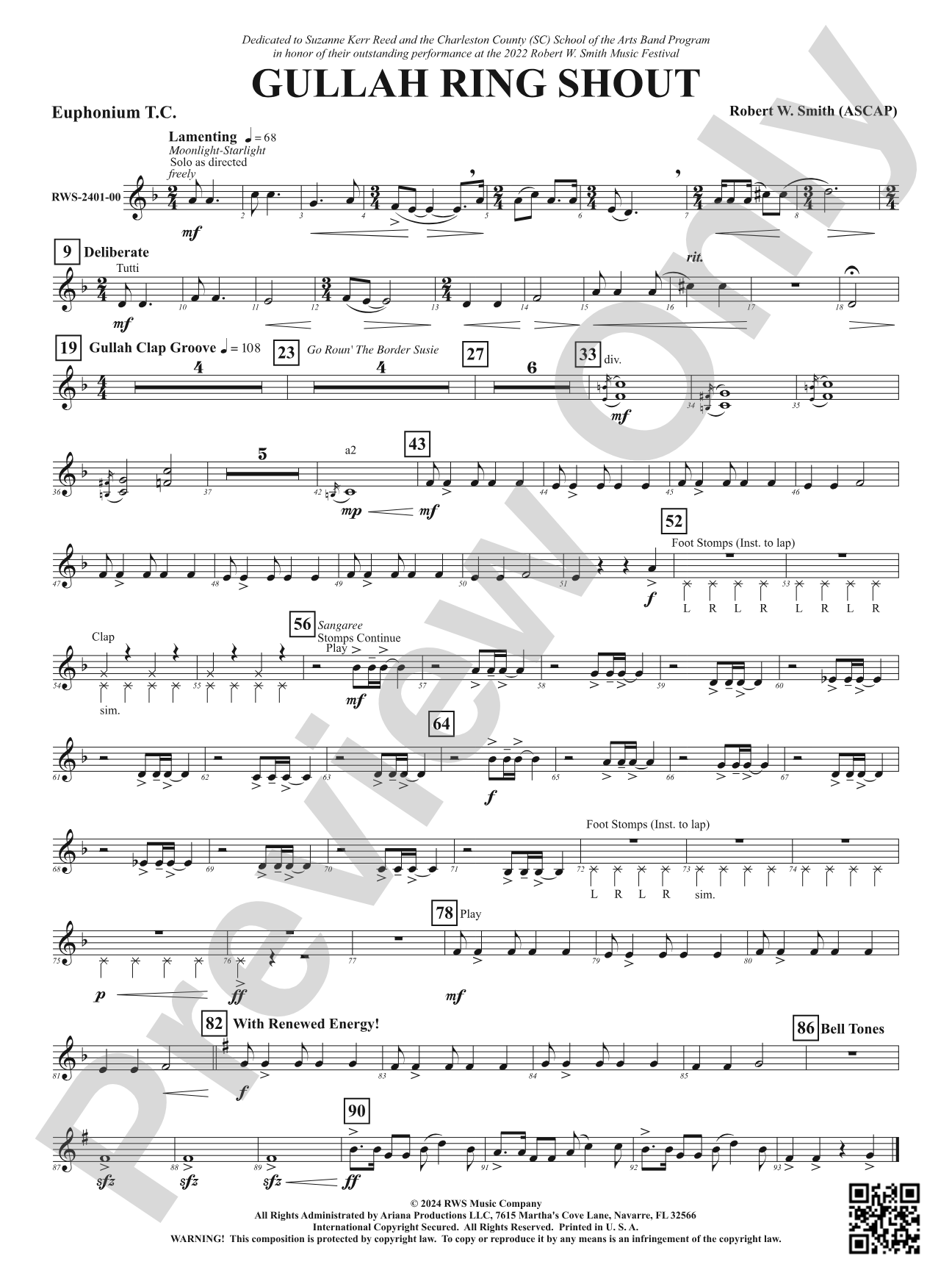 Gullah Ring Shout: Baritone T.C.