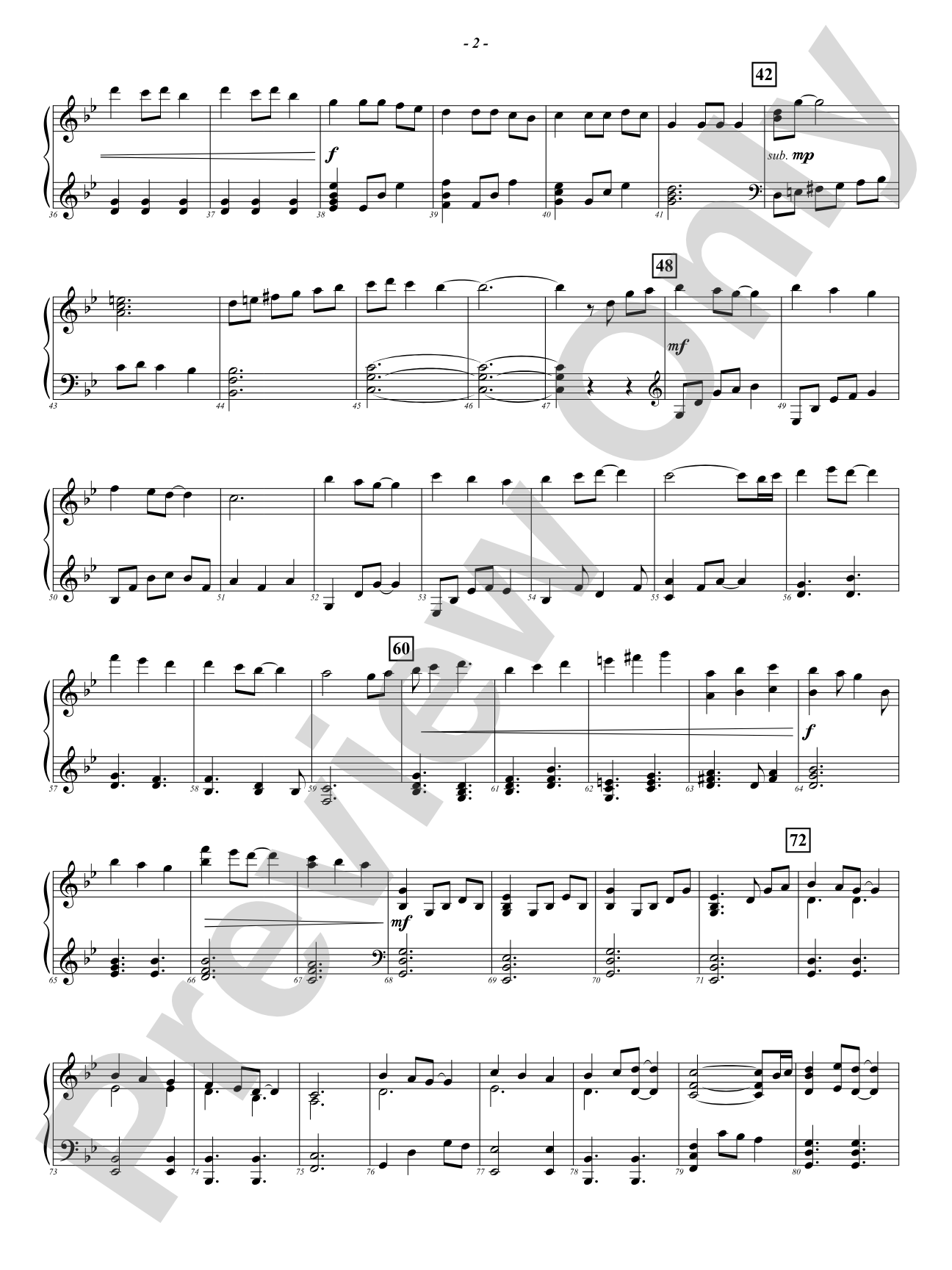 Ukrainian Bell Carol (Featuring a Small Woodwind Ensemble or Piano with Band): Piano Accompaniment