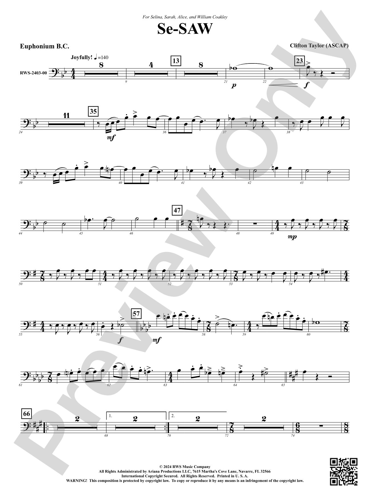 Se-SAW: Baritone B.C.