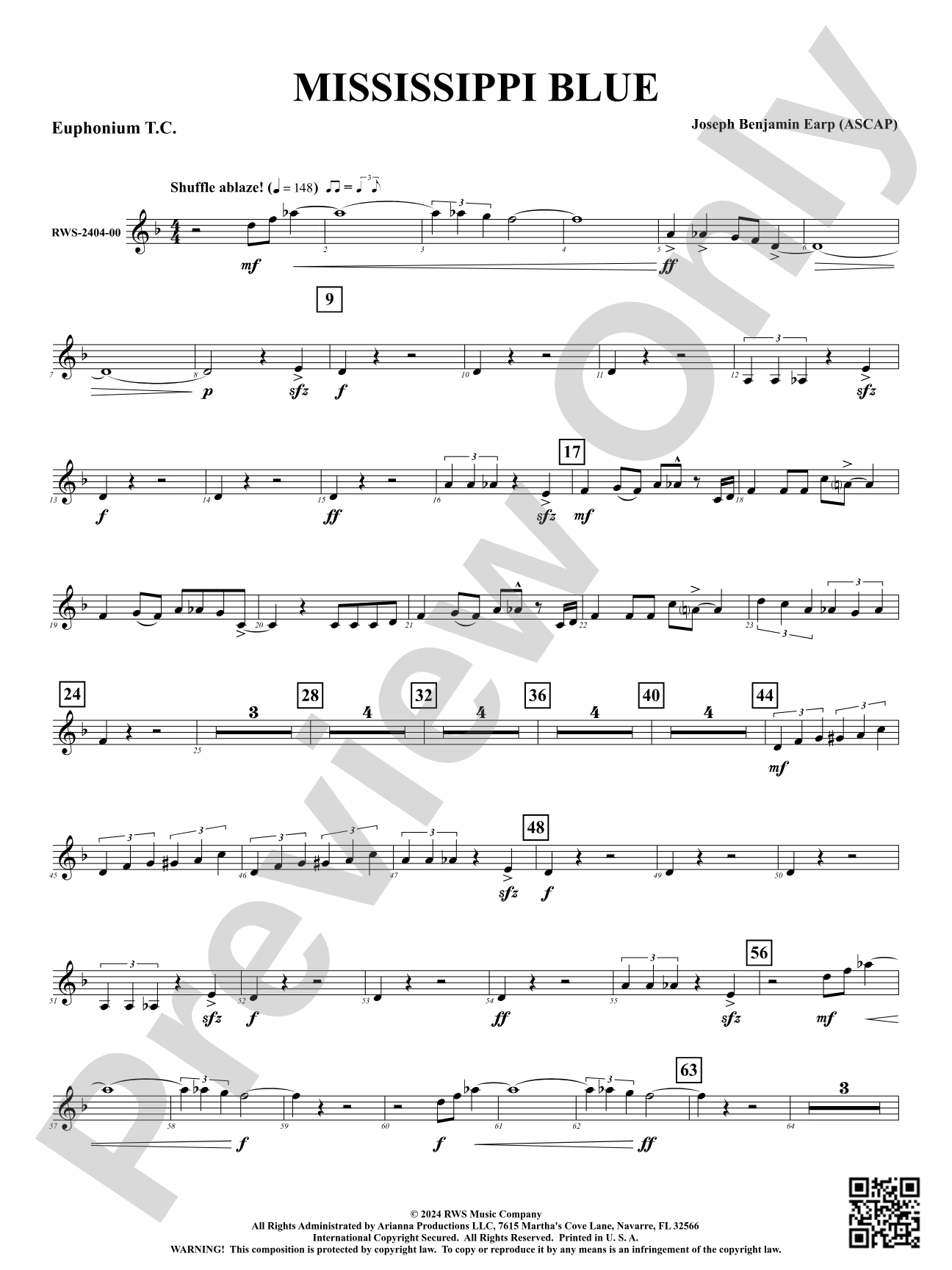Mississippi Blue: Baritone T.C.
