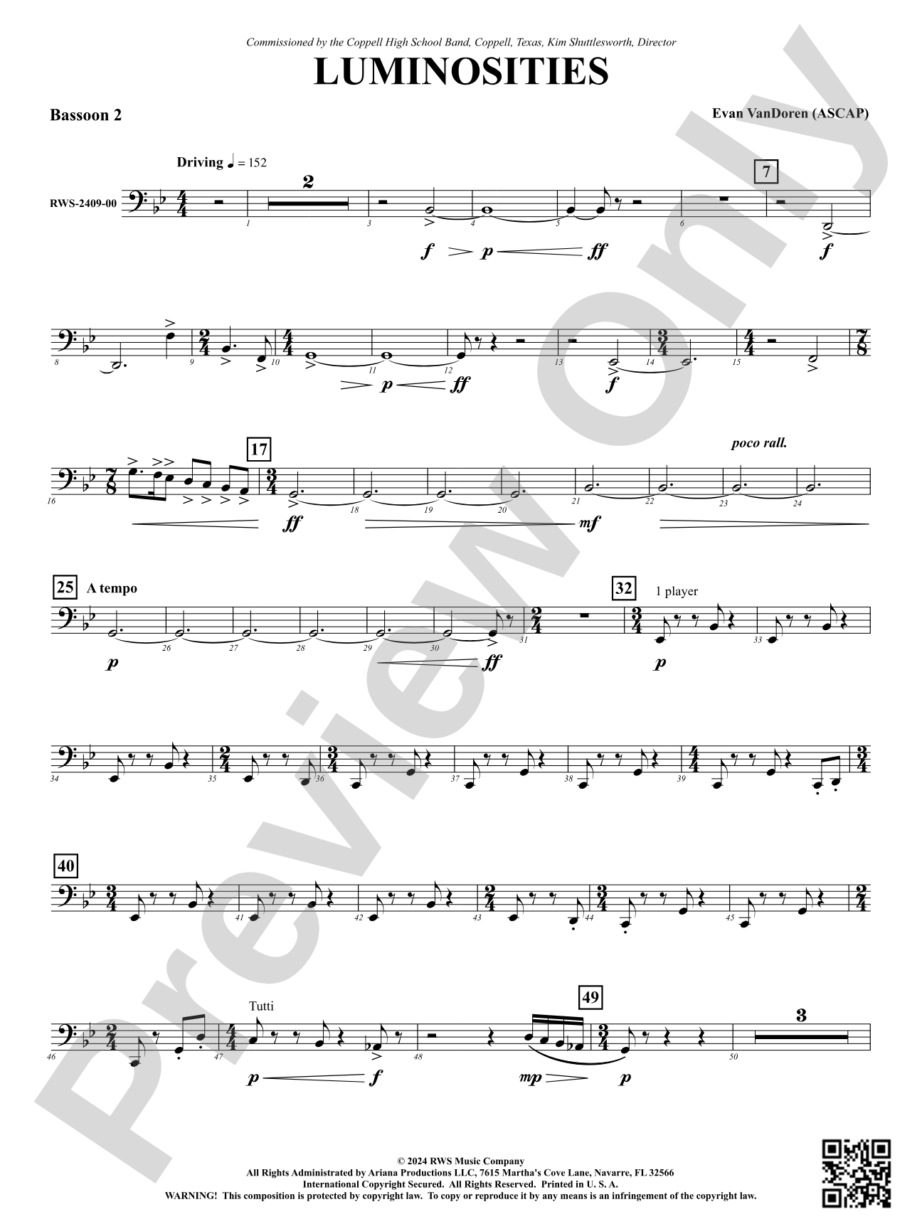 Luminosities: 2nd Bassoon