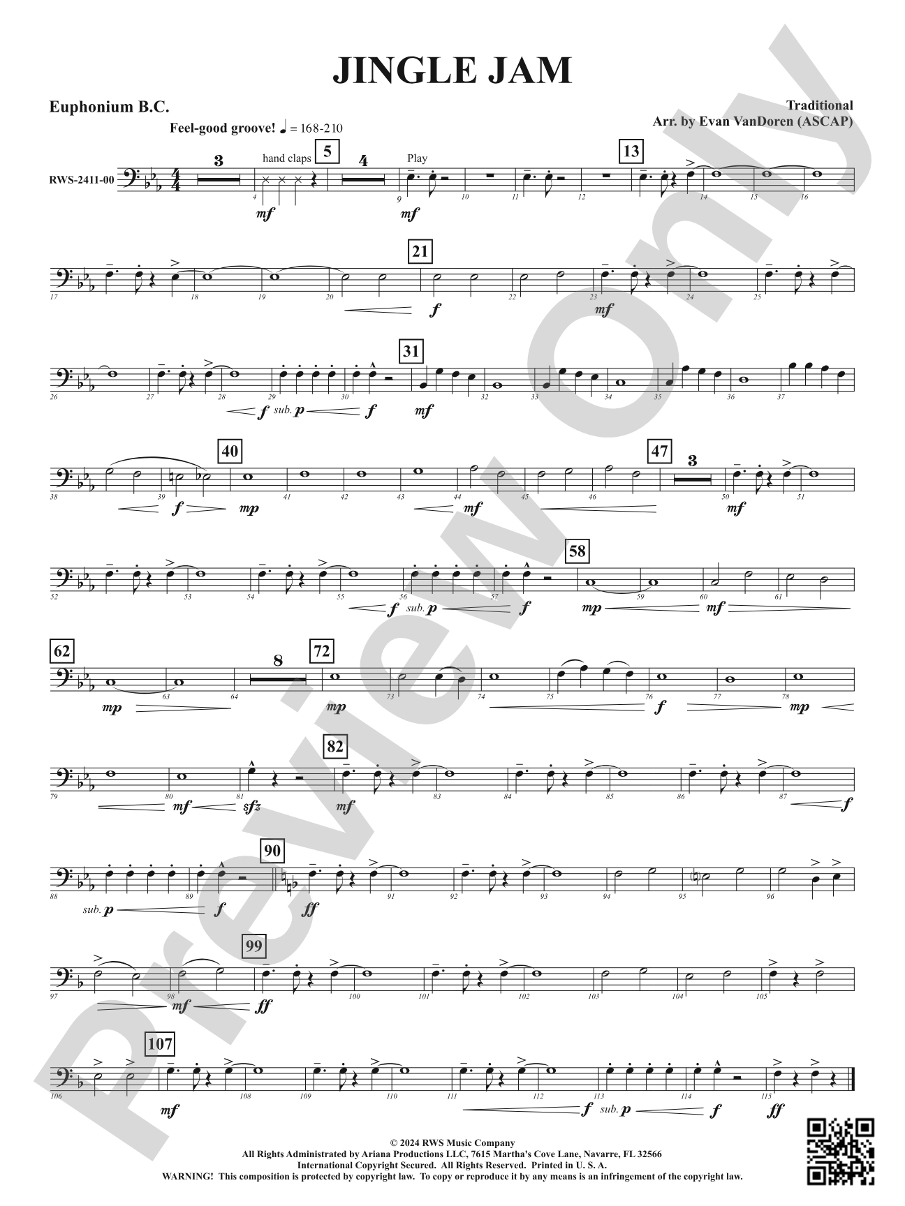 Jingle Jam: Baritone B.C.