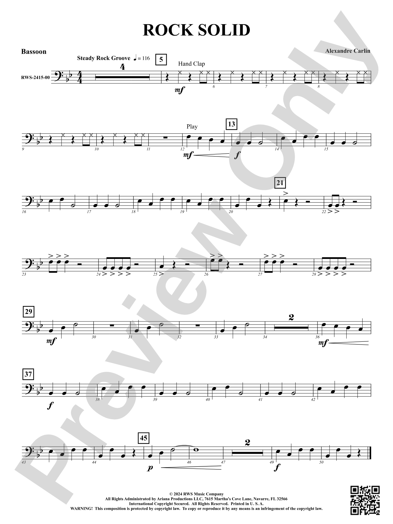 Rock Solid: Bassoon